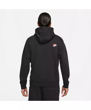 grieta cubrir modo Nike Men's Sportswear Essentials+ French Terry "Black" Pullover Hoodie