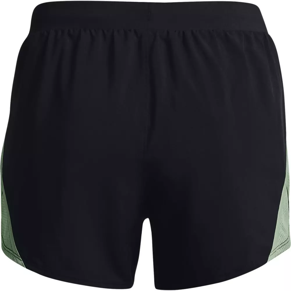 Under Armour Women's Fly By Shorts - BLACK/GREEN