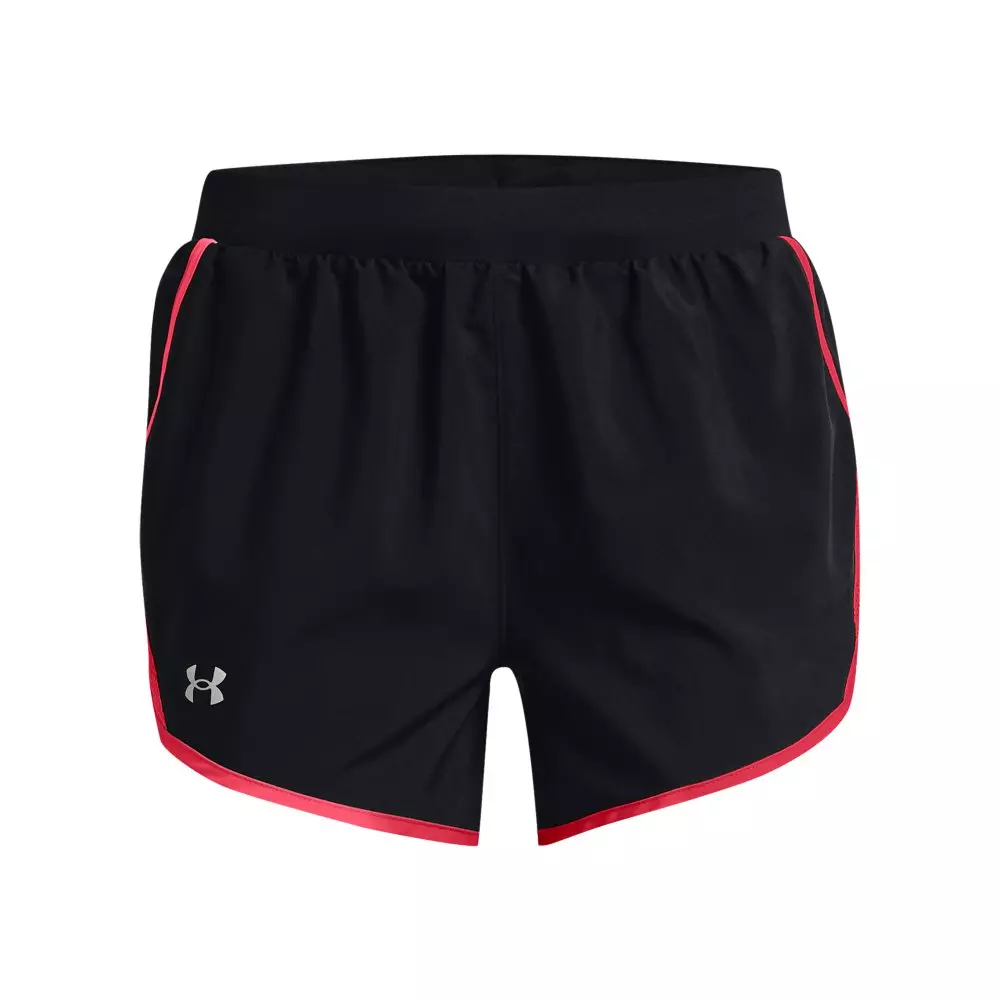 Under Armour Women's Fly By Shorts - BLACK/PINK