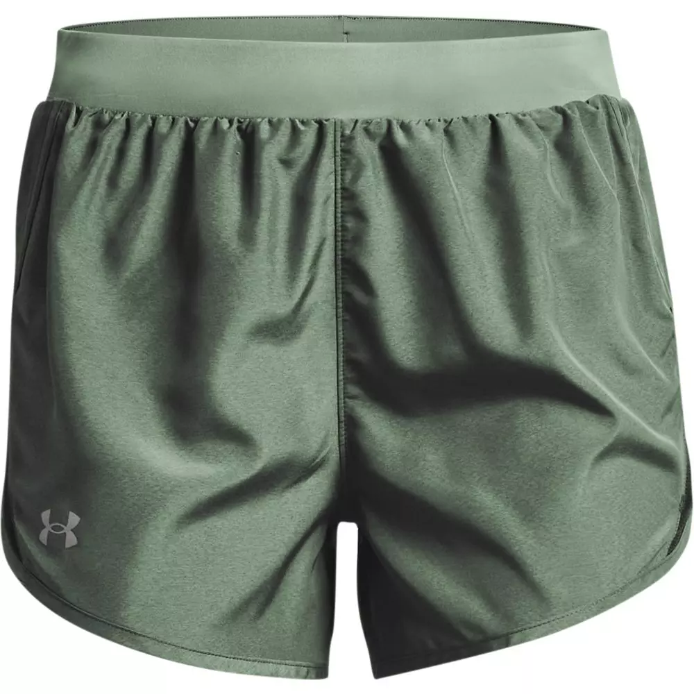 Under Armour Women's Fly By Shorts - GREEN