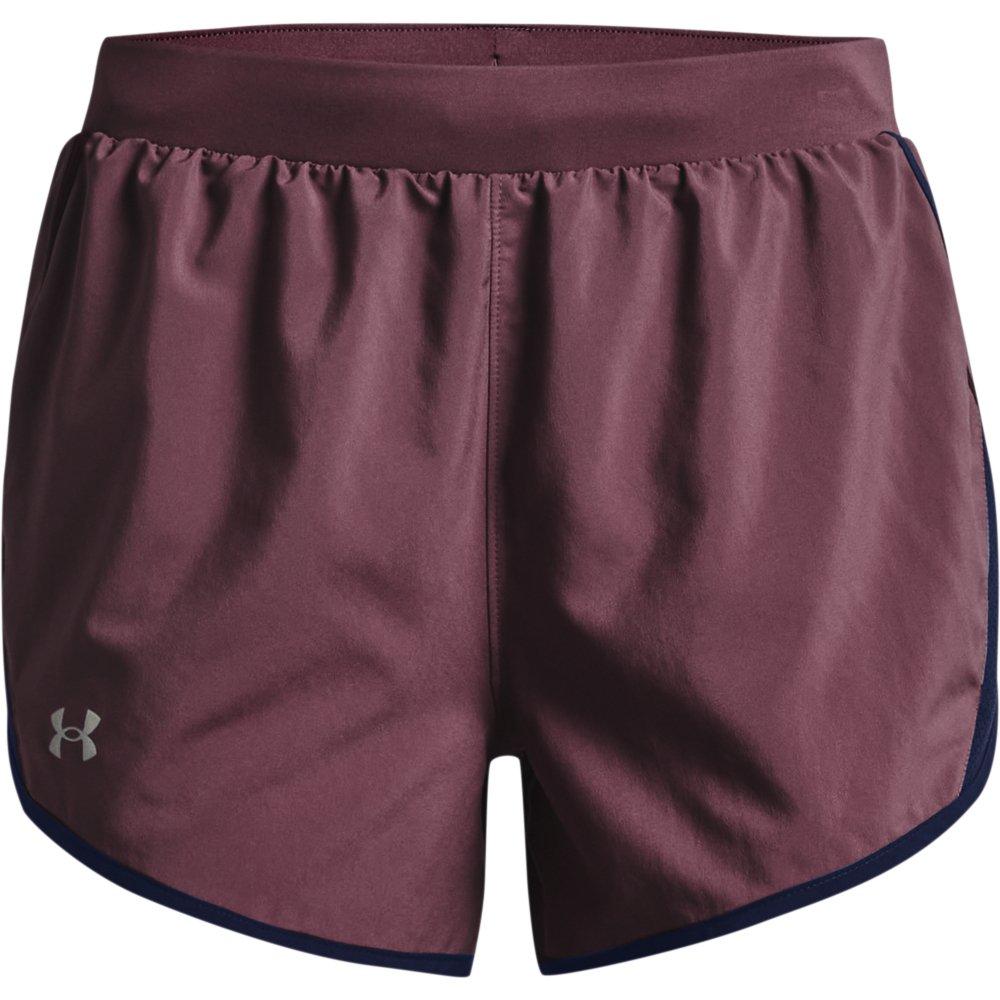 Under Armour Women's Fly By Shorts - PLUM Thumbnail View 5