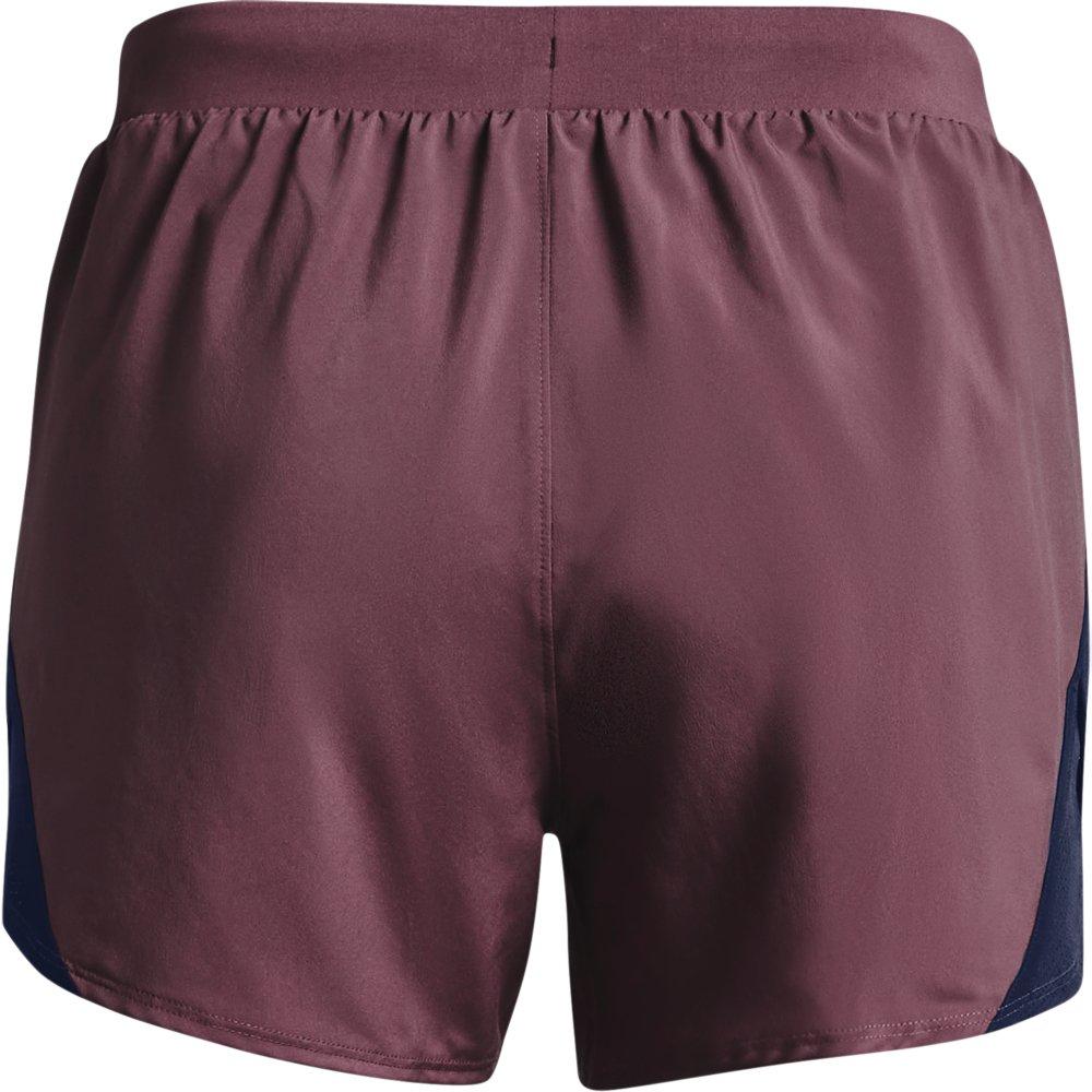 Under Armour Women's Fly By Shorts - PLUM Thumbnail View 6