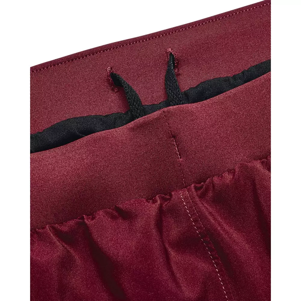 Under Armour Women's Fly By Shorts - RED/BLACK