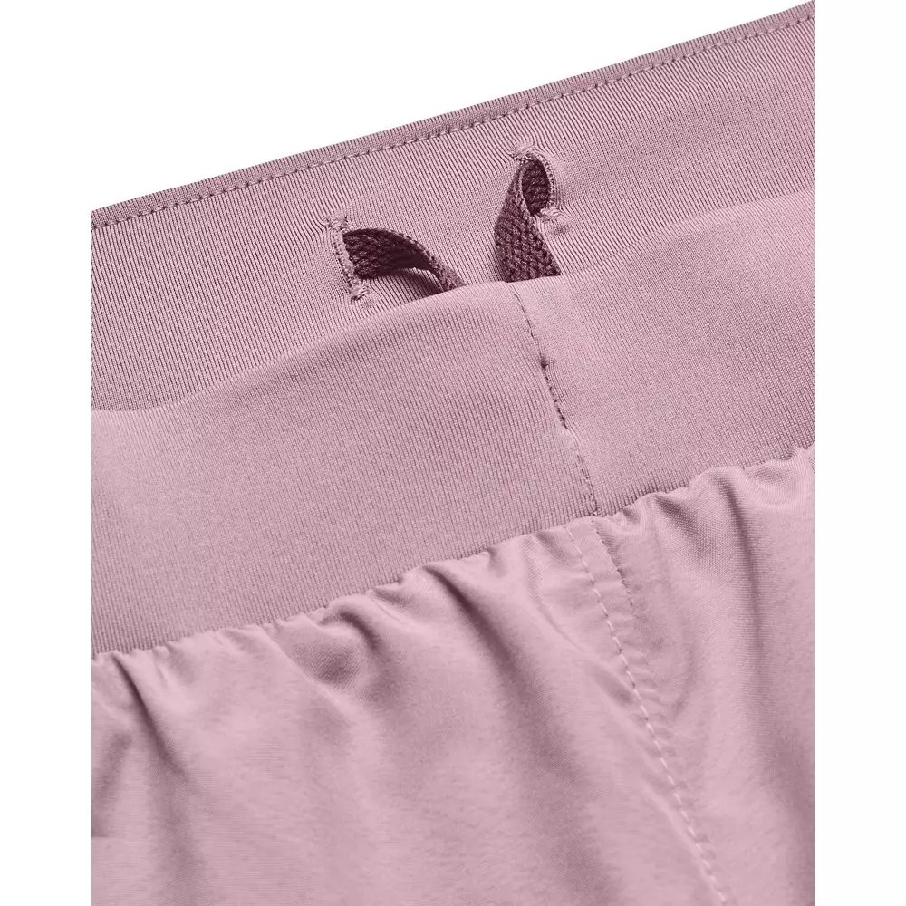 Under Armour Women's Fly By Shorts - DK PINK