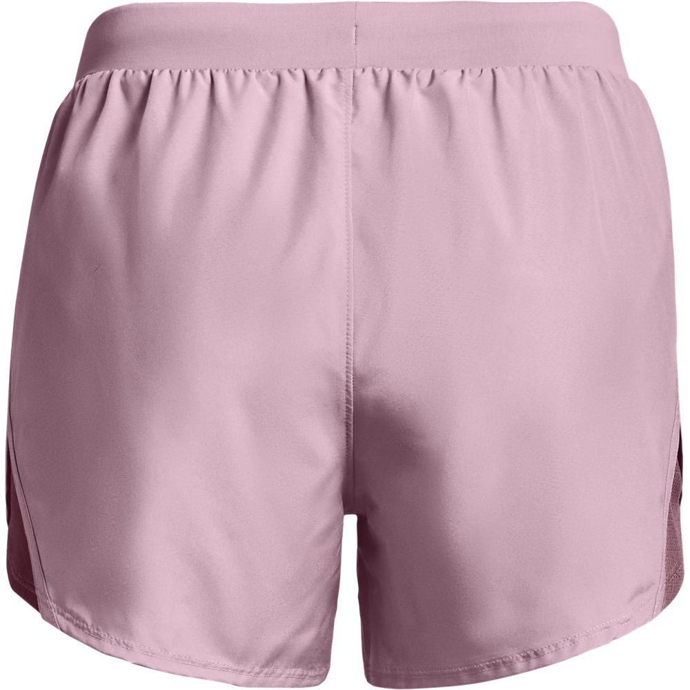 Under Armour Women's Fly By Shorts - DK PINK Thumbnail View 6