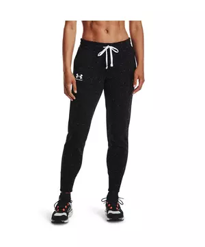  Under Armour Women's Rival Fleece Graphic Joggers, Black  (001)/White, X-Small : Clothing, Shoes & Jewelry