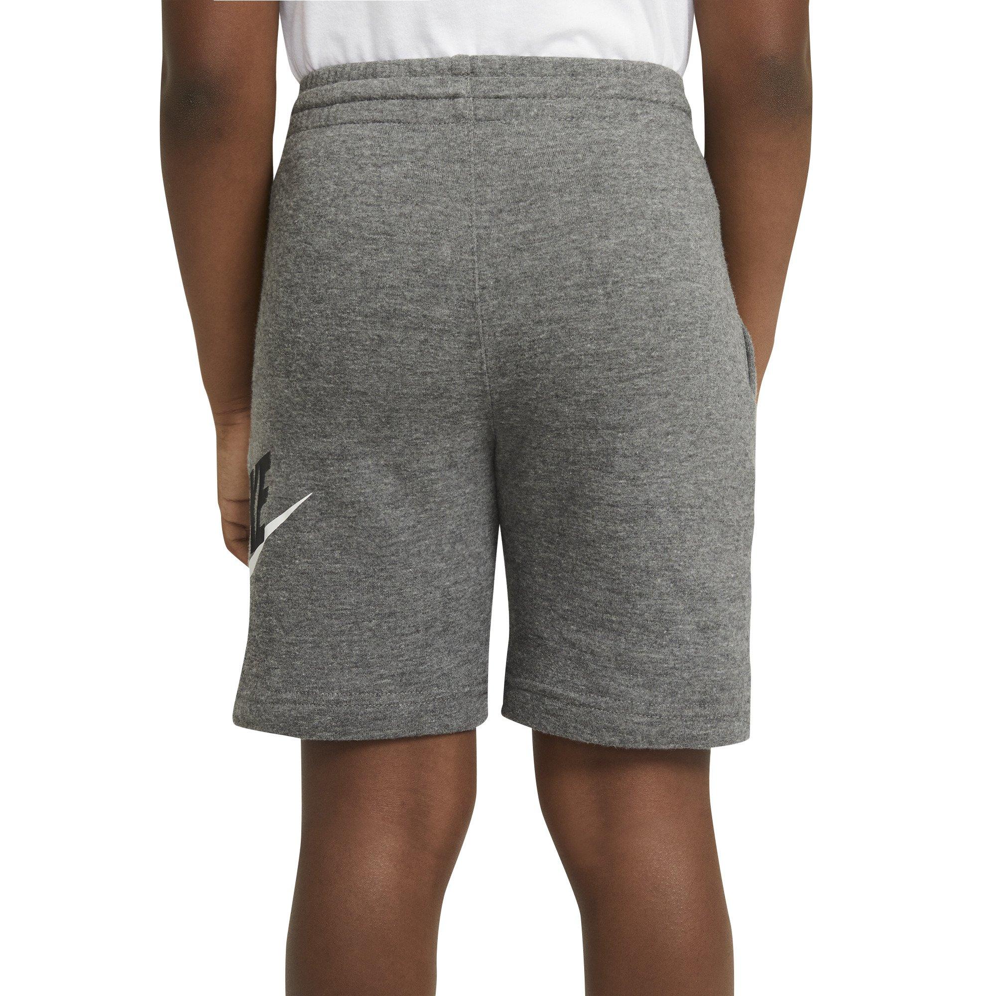 Nike Club French Terry Little Kids' Grey Shorts