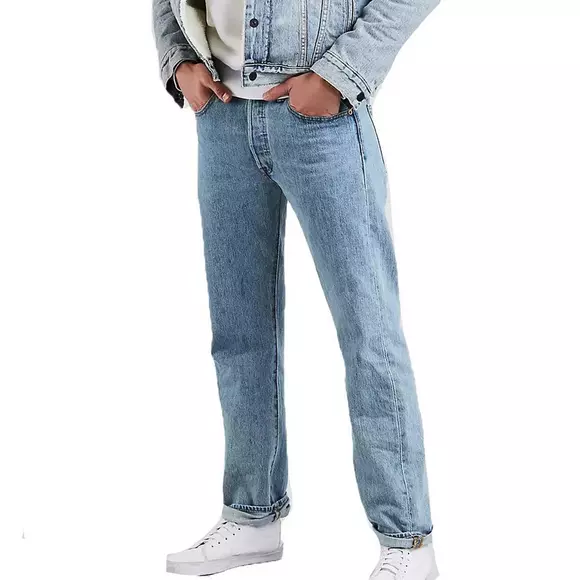 Levi's Men's 501 Original Straight Fit Jeans - Blue