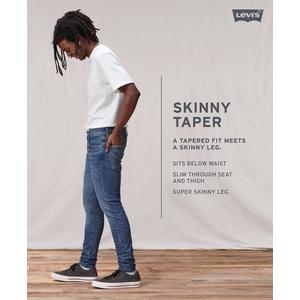 Levi's Men's Skinny Taper Fit Topaz Jeans