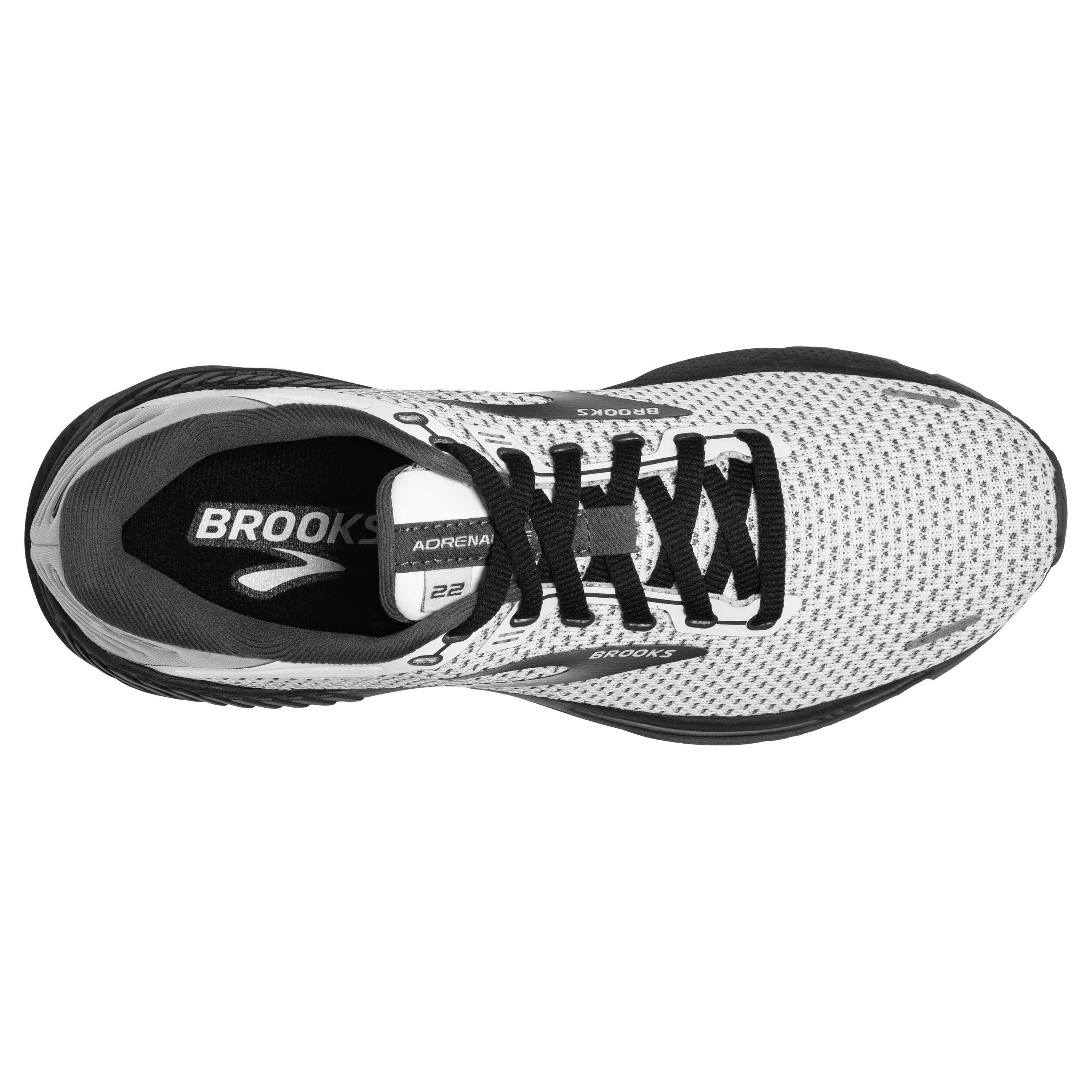 Brooks Adrenaline GTS 22 "Black/White" Women's Running Shoe - BLACK/WHITE