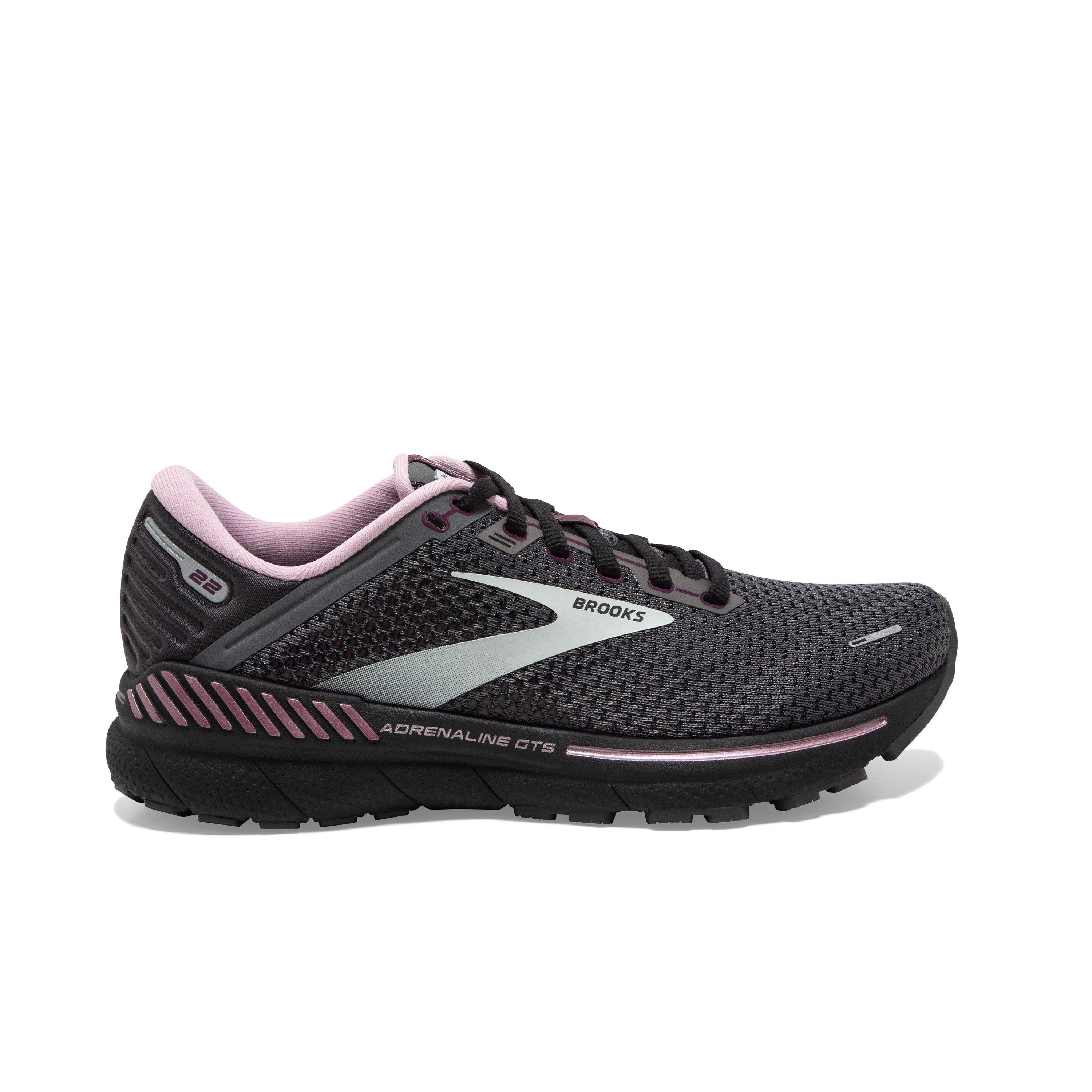 Brooks Adrenaline GTS 22 Black/Purple Women's Running Shoe