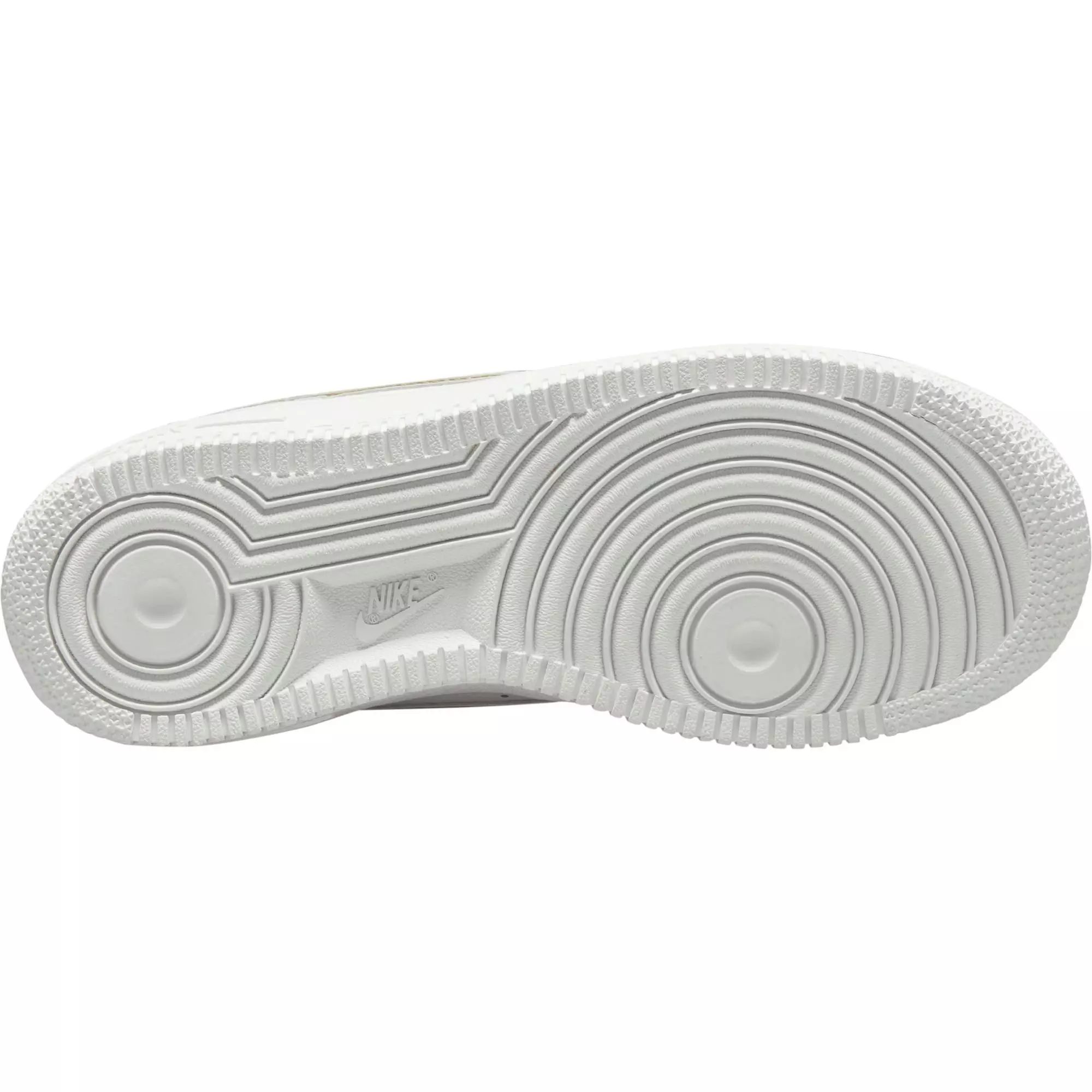 Nike Air Force 1 LV8 "Mixed Metals" Grade School Girls' Shoe - WHITE