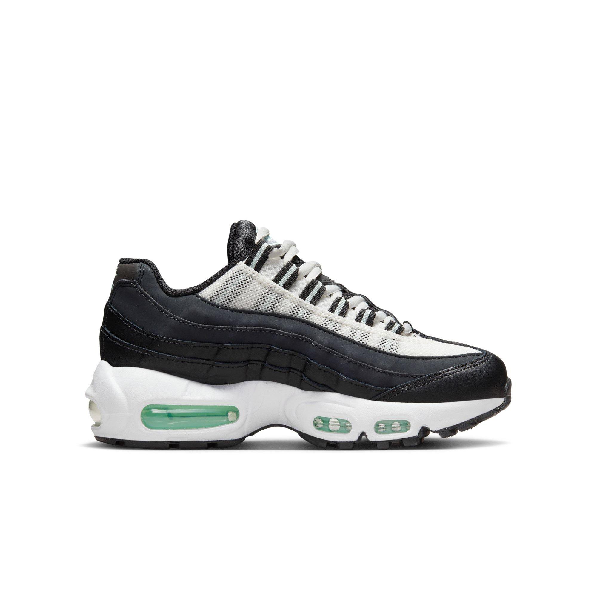 Nike Air Max 95 Recraft "Joy Together" Grade School Girls' Shoe - BLACK/AQUA Thumbnail View 2