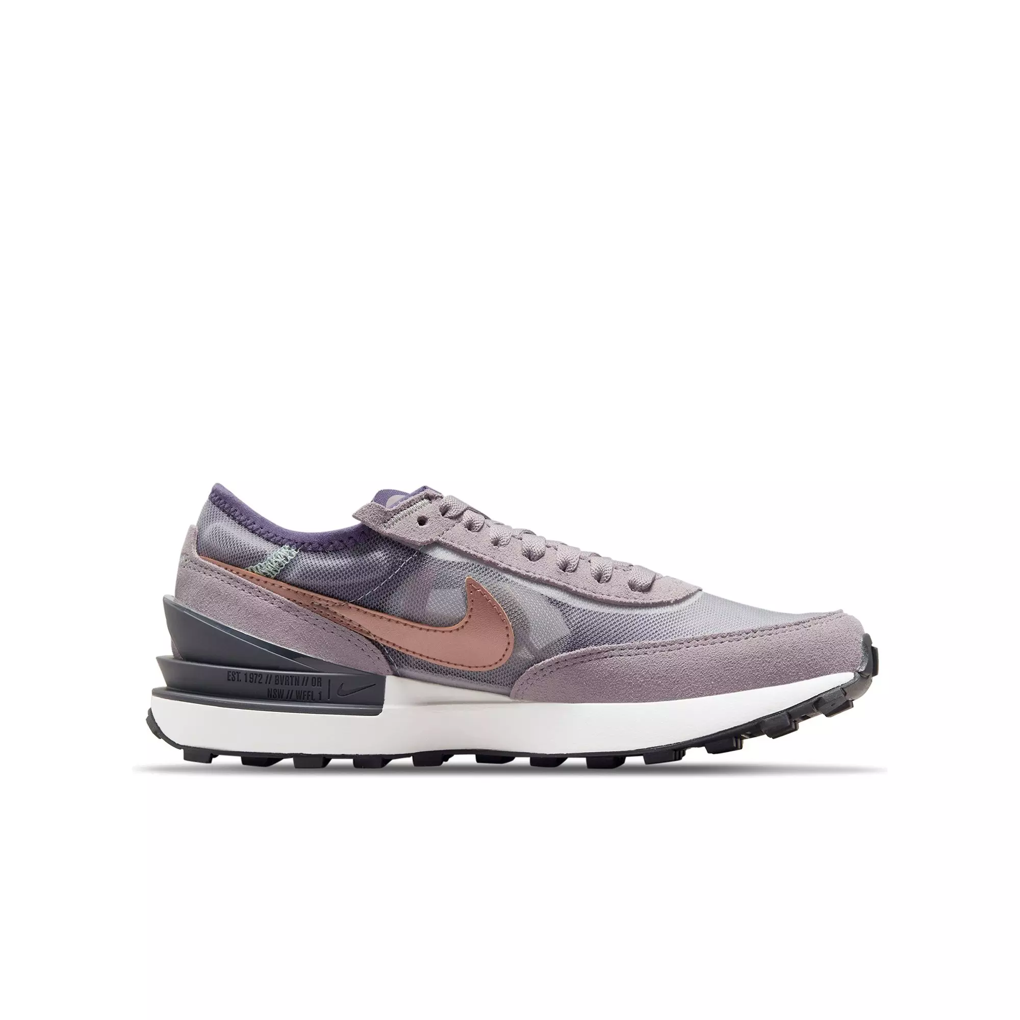 Nike Waffle One "Joy Together" Grade School Girls' Shoe - PLUM