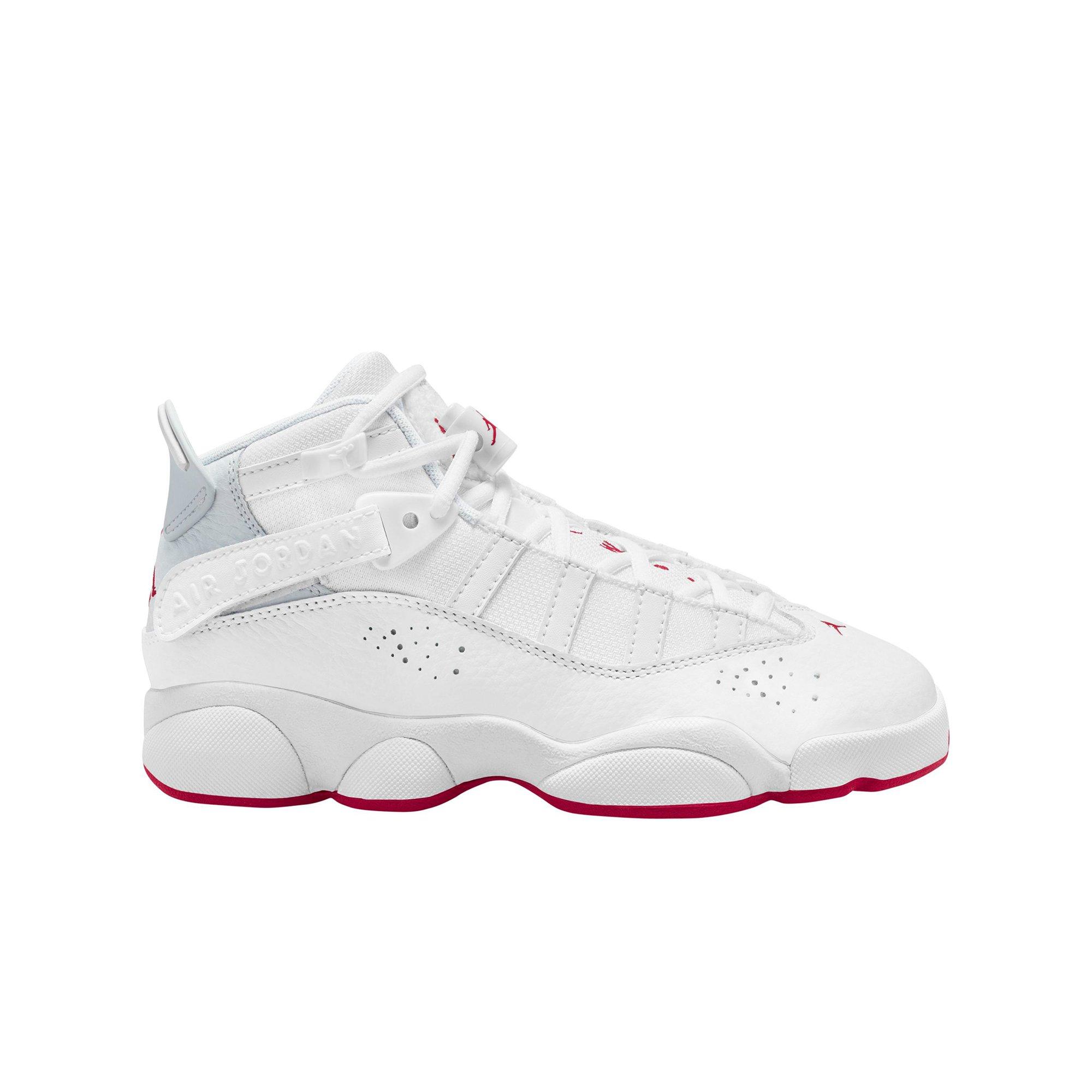 All white clearance 6 rings jordans