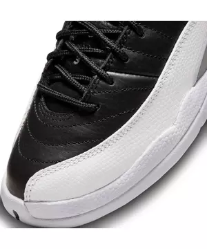 Jordan 12 Retro Black/Varsity Red/White Grade School Kids' Shoe
