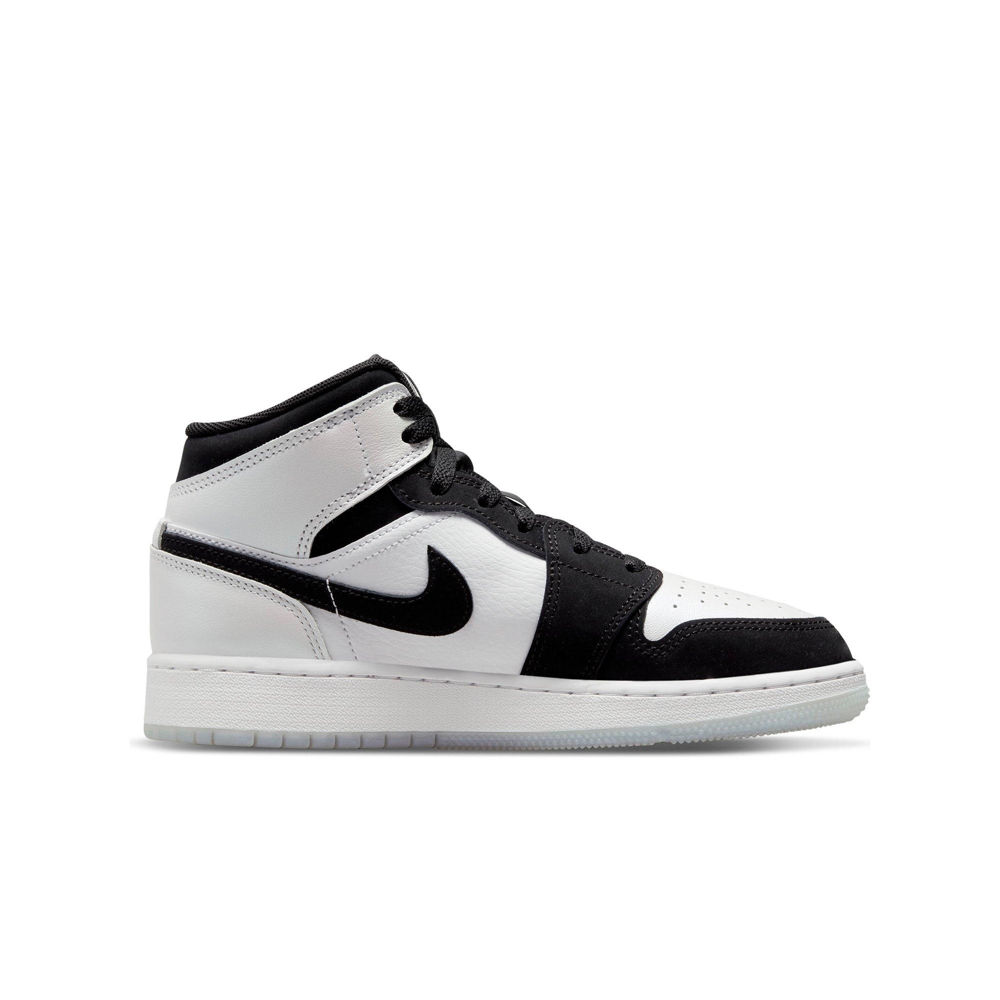 black and white jordan 1 youth