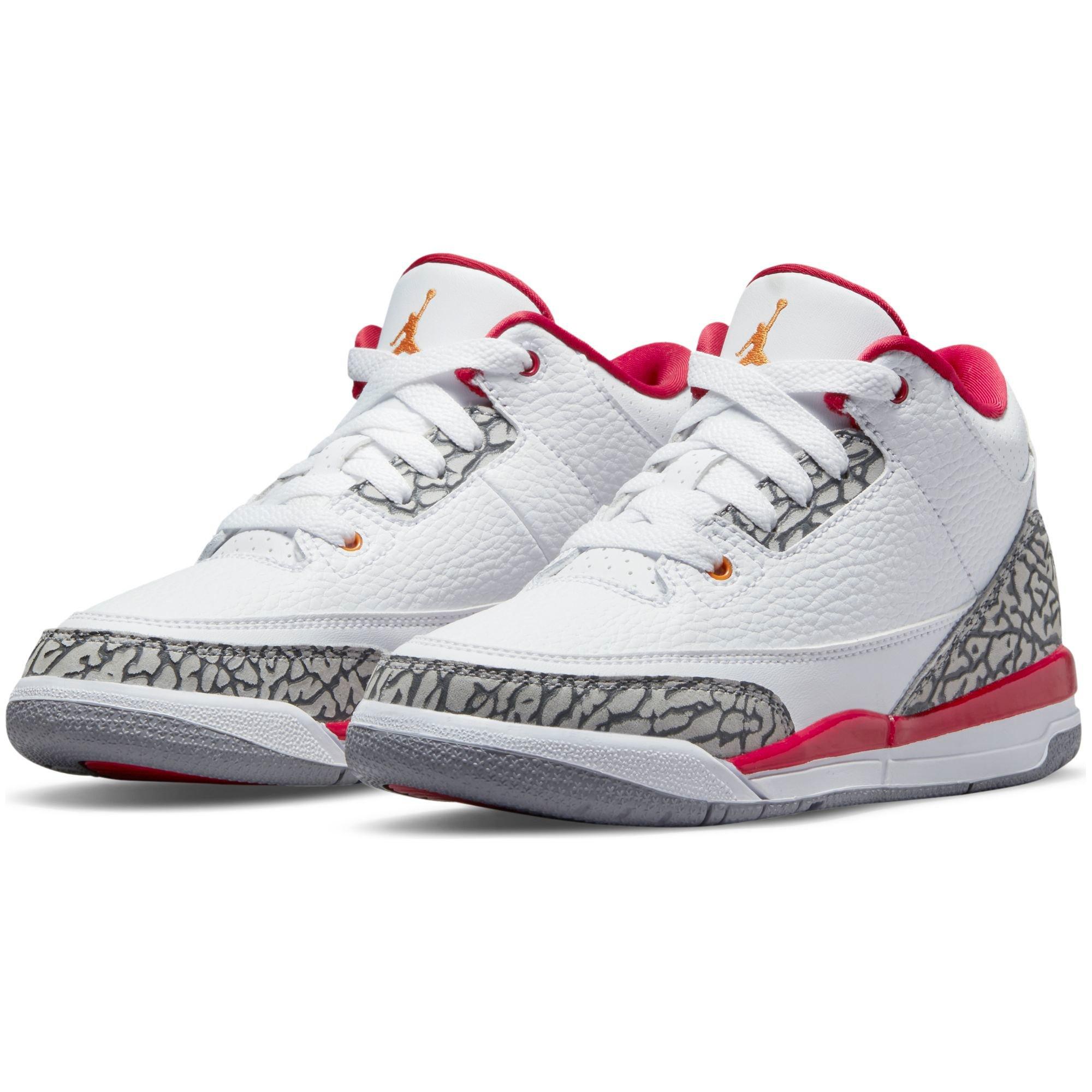 Jordan retro 3 sales preschool