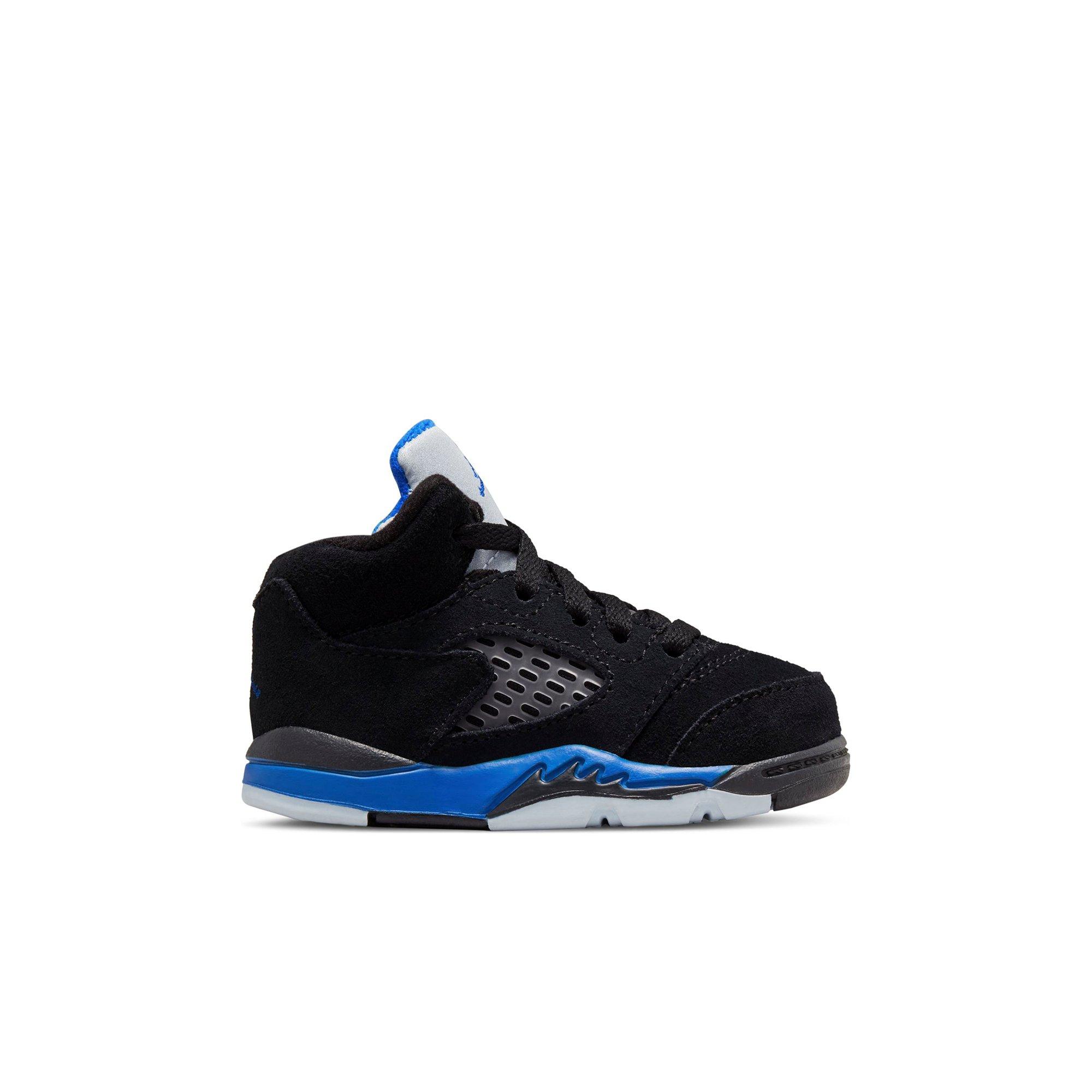 Jordan retro 5 store toddler blue