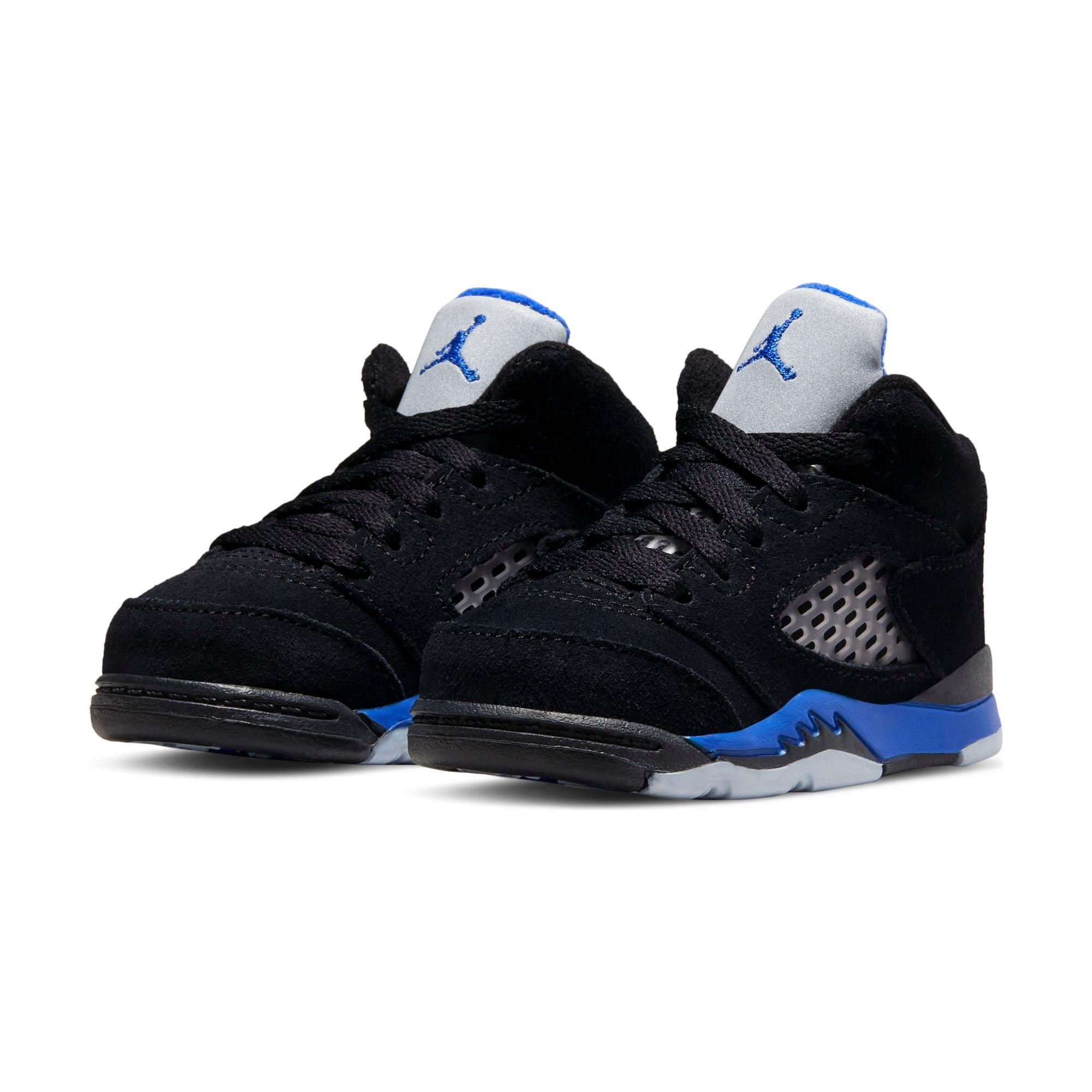 Sneakers Release – Jordan 5 Retro “Black/Racer Blue/Reflect  Silver” Men’s & Kids’ Shoe Launching 2/12￼