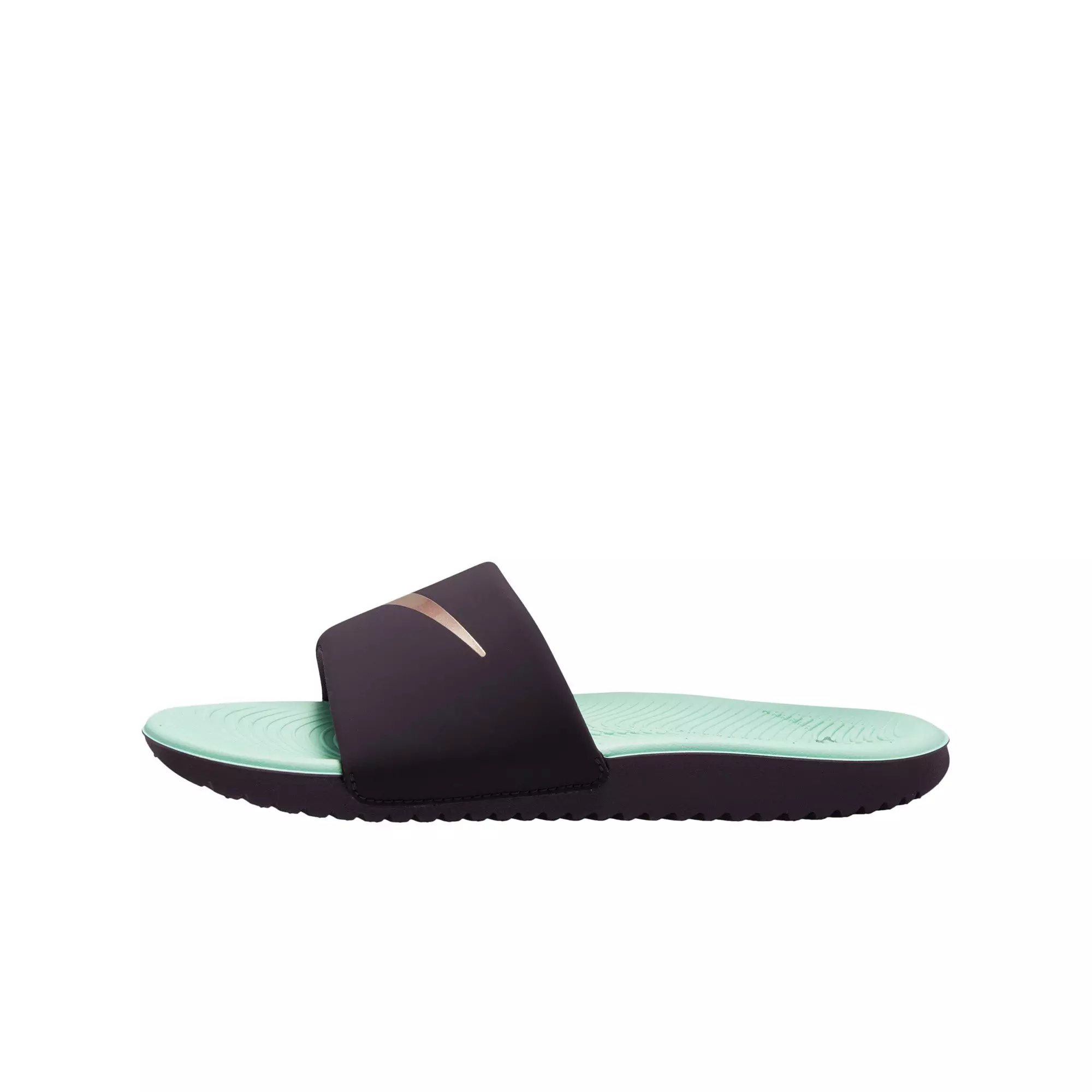 Nike Kawa "Joy Together" Grade School Girls' Slide - WHITE/MINT