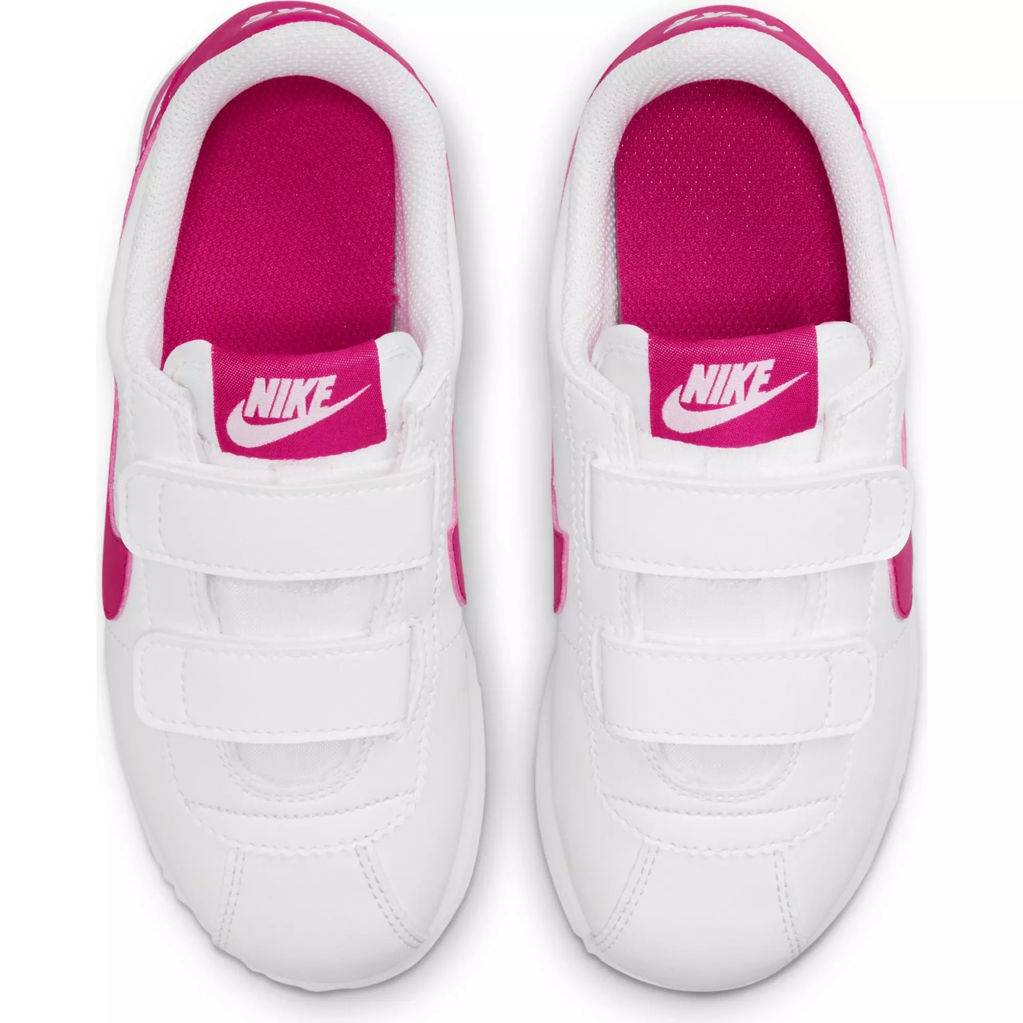 Nike Cortez Basic SL "White/Pink Prime" Preschool Girls' Shoe - WHITE/PINK