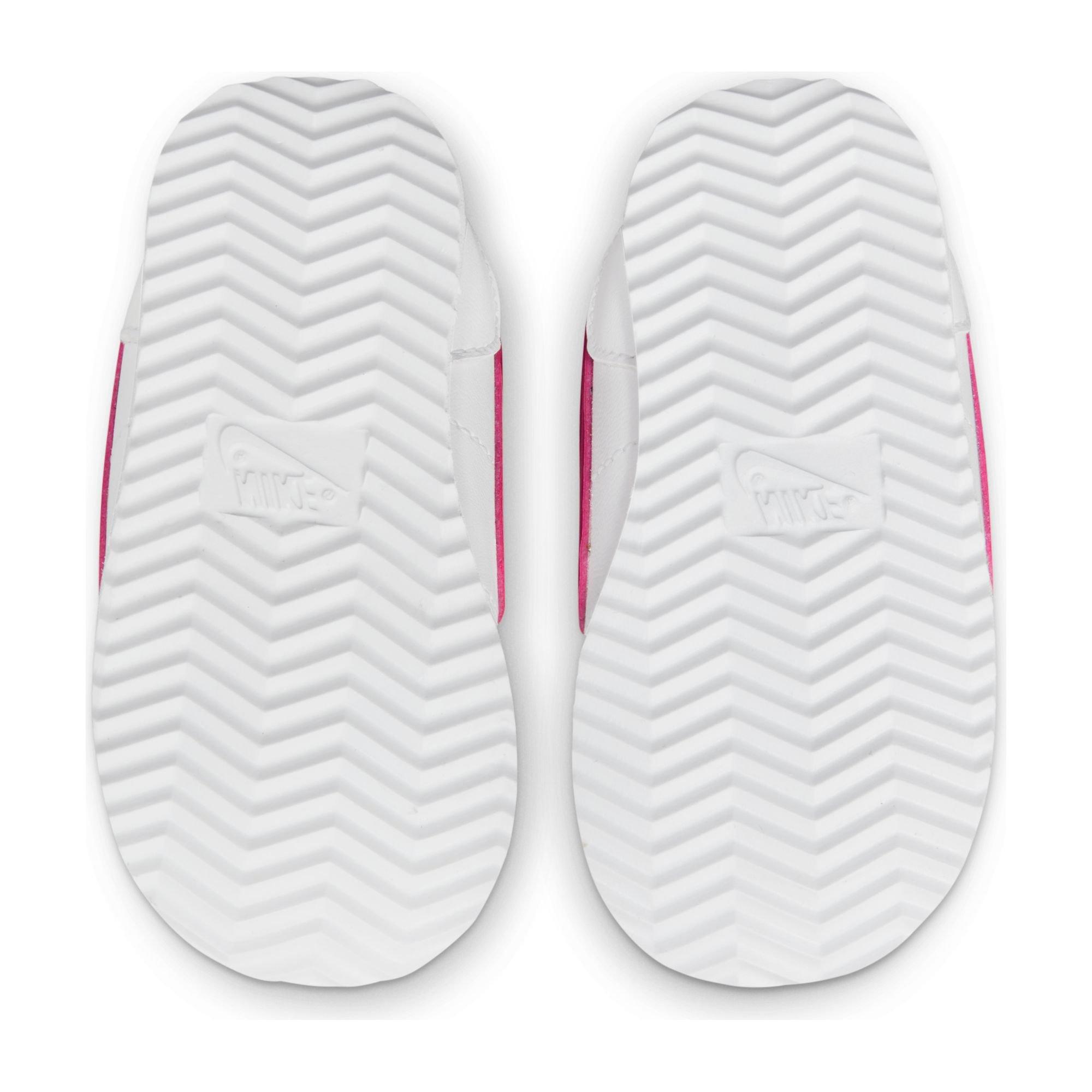 Nike Cortez Basic SL (PS) Sz 2Y Little Kids' Shoes White-Pink Prime  904767-109