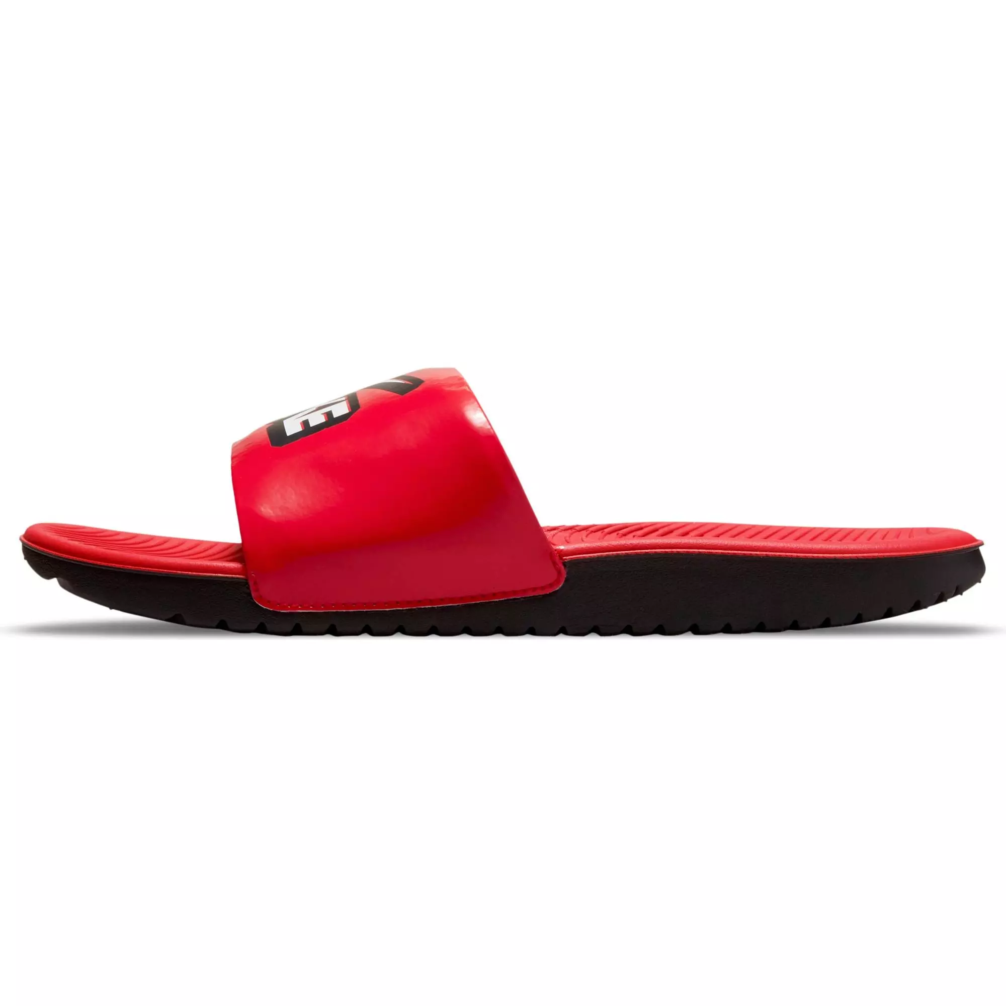 Nike Kawa "University Red/White/Black" Grade School Boys' Slide - RED