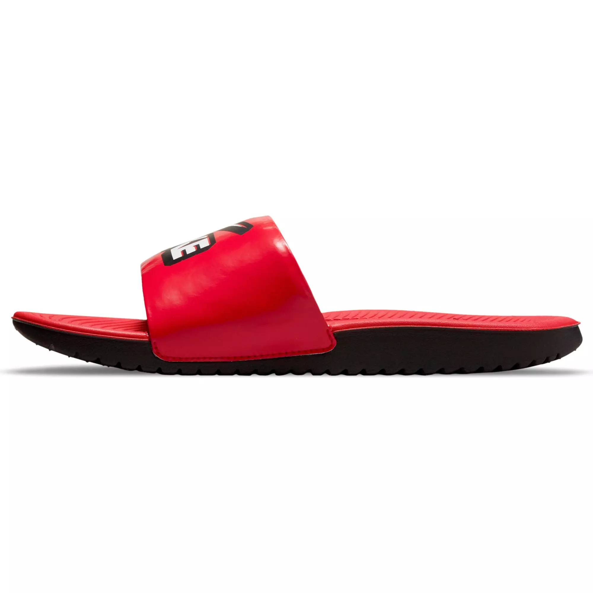 Nike Kawa "University Red/White/Black" Grade School Boys' Slide - RED