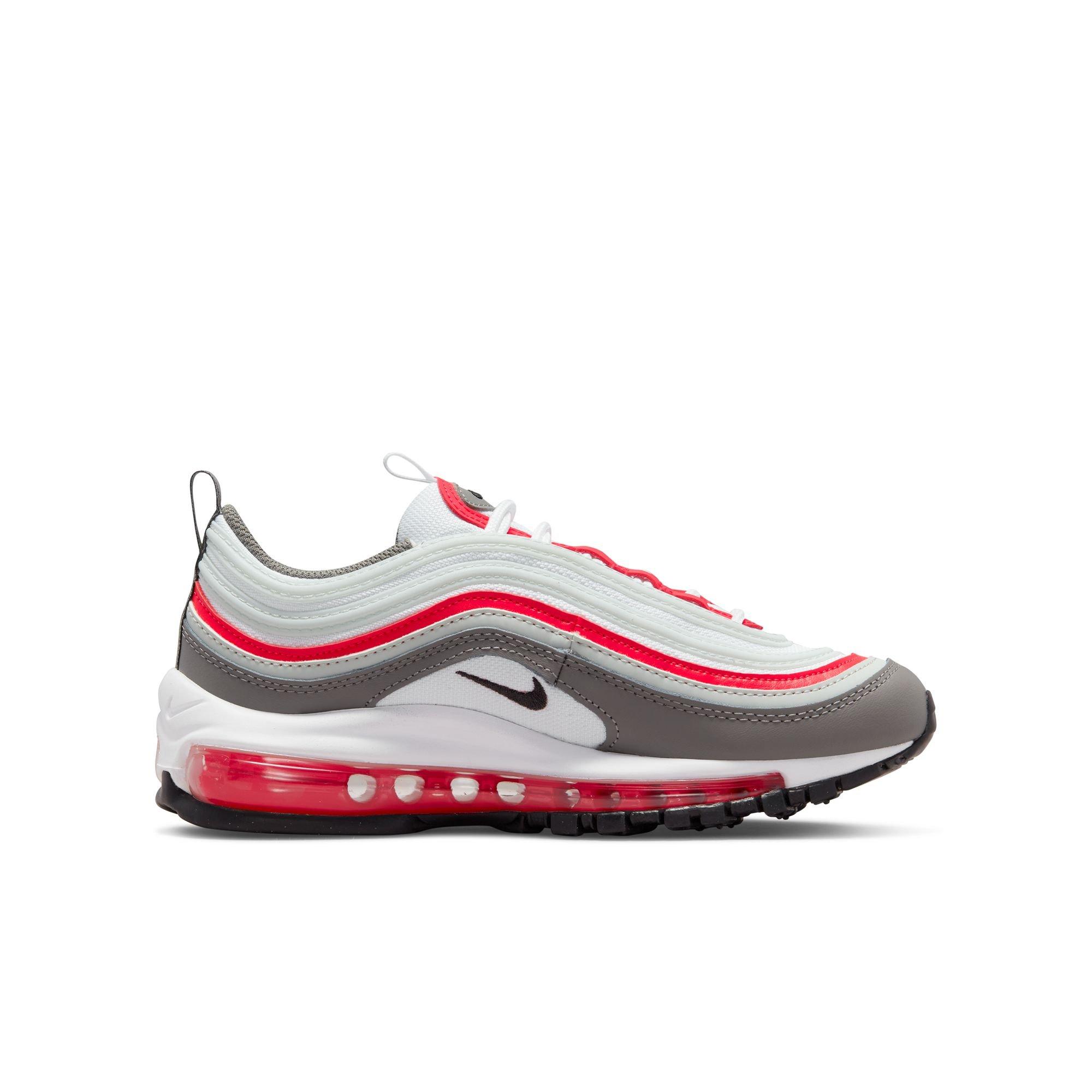 Nike, Shoes, Nike Unisex Kids Air Max 97 Jayson Tatum Silver Red Athletic  Sneaker Size Us 6y