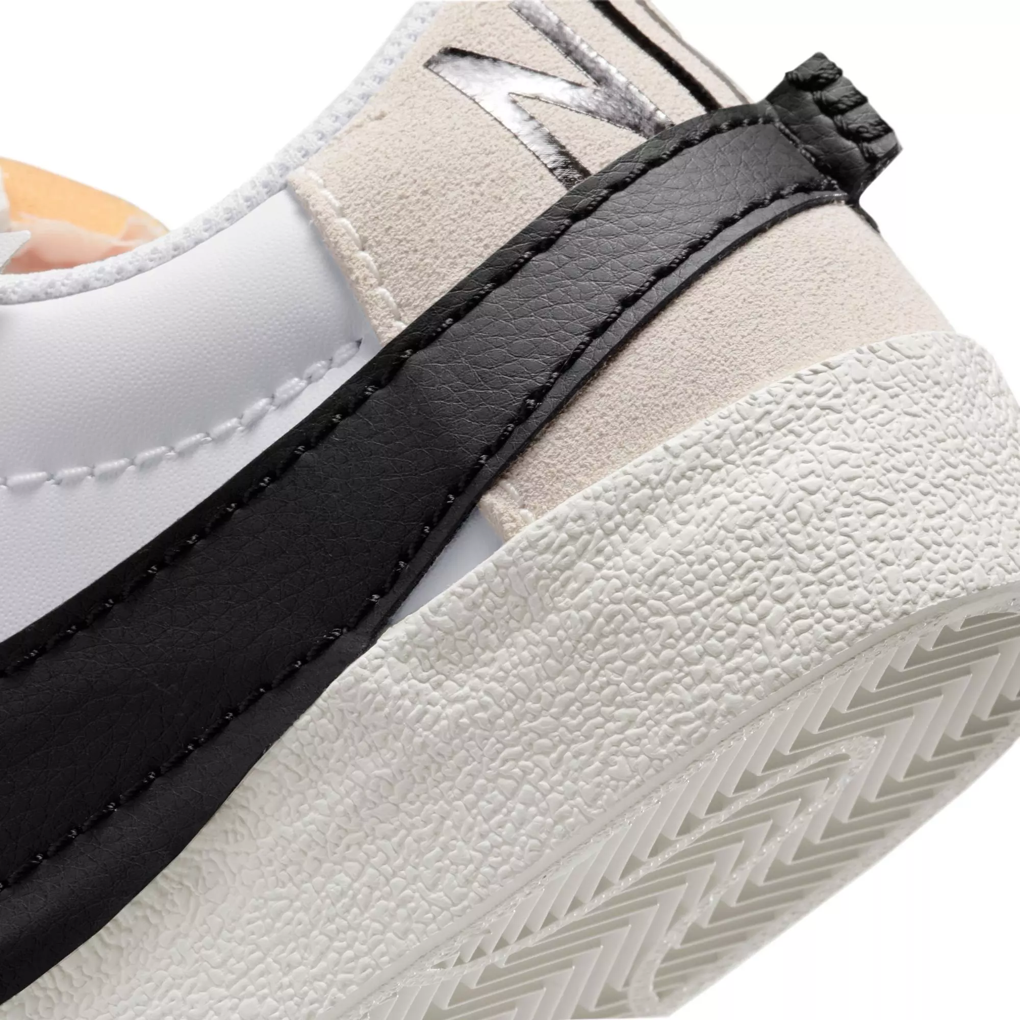 Nike Blazer Low '77 Jumbo "White/Black/Sail" Men's Shoe - WHITE/BLACK