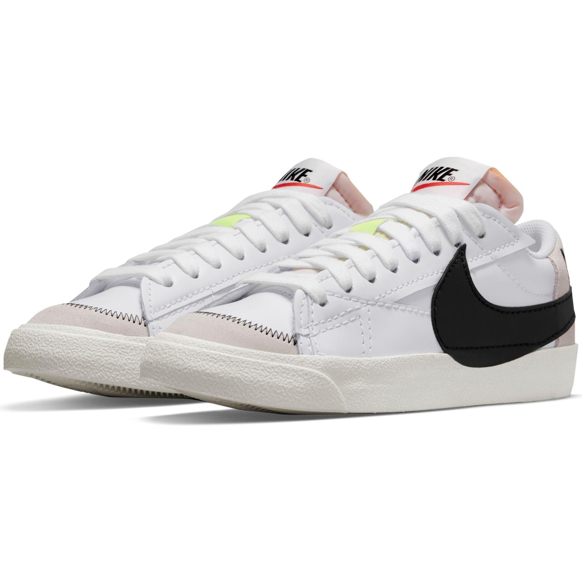 Nike Blazer Low '77 Jumbo "White/Black/Sail" Men's Shoe - WHITE/BLACK Thumbnail View 5
