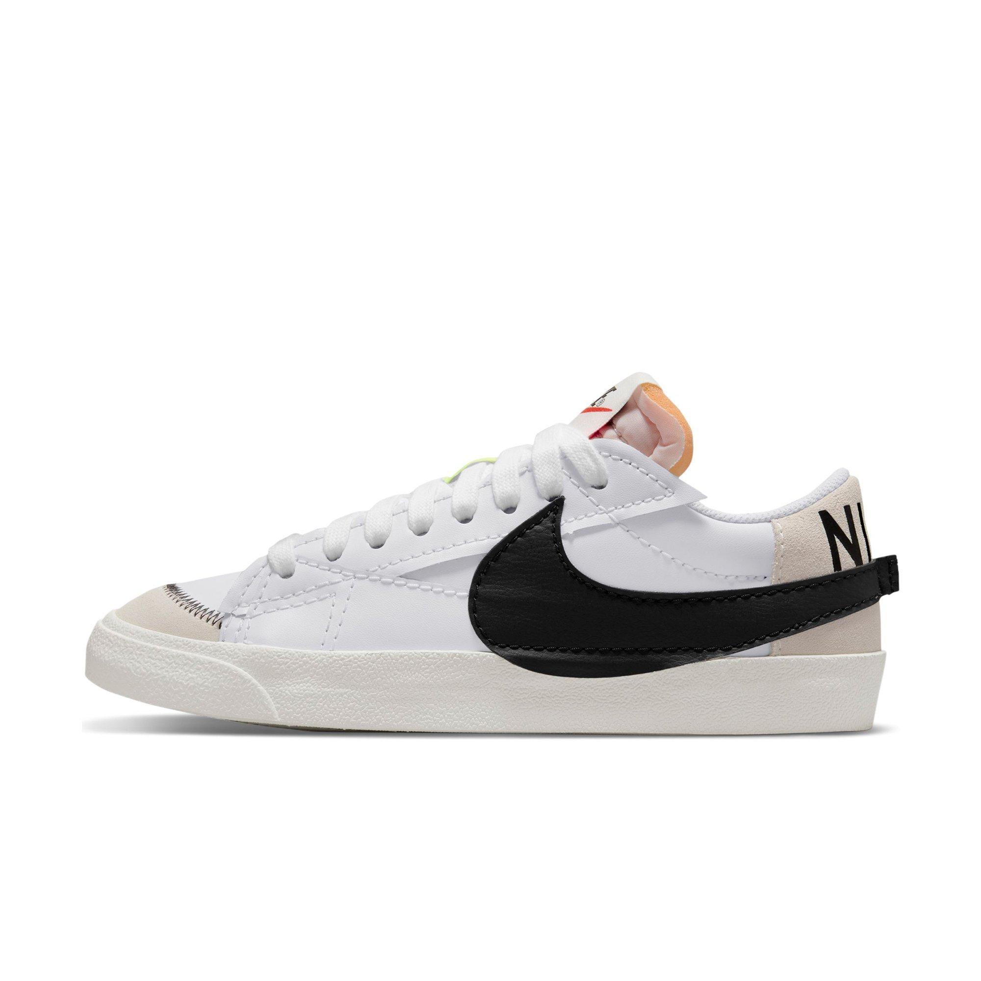 Nike Blazer Low '77 Jumbo "White/Black/Sail" Men's Shoe - WHITE/BLACK Thumbnail View 2