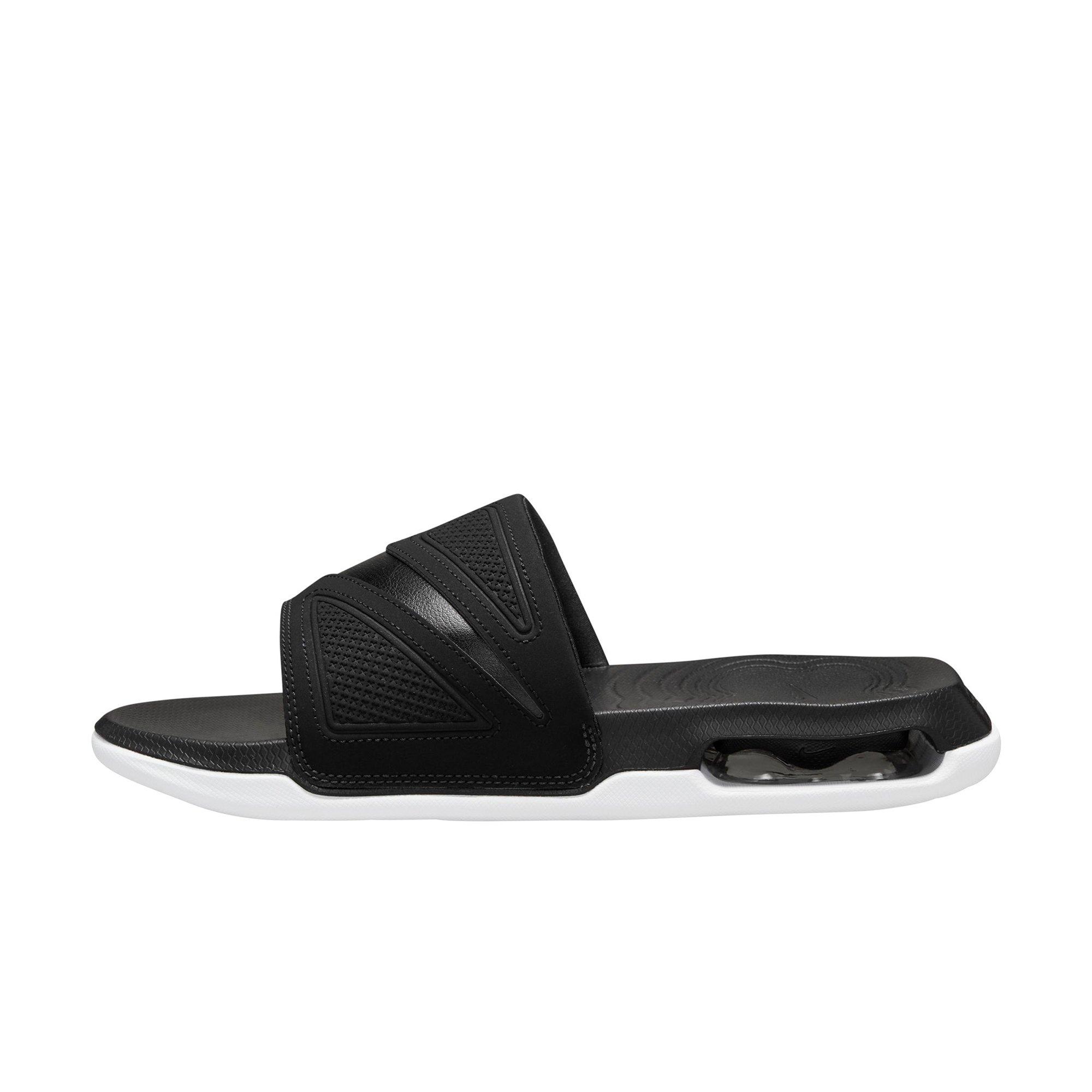 Nike air best sale max slides black