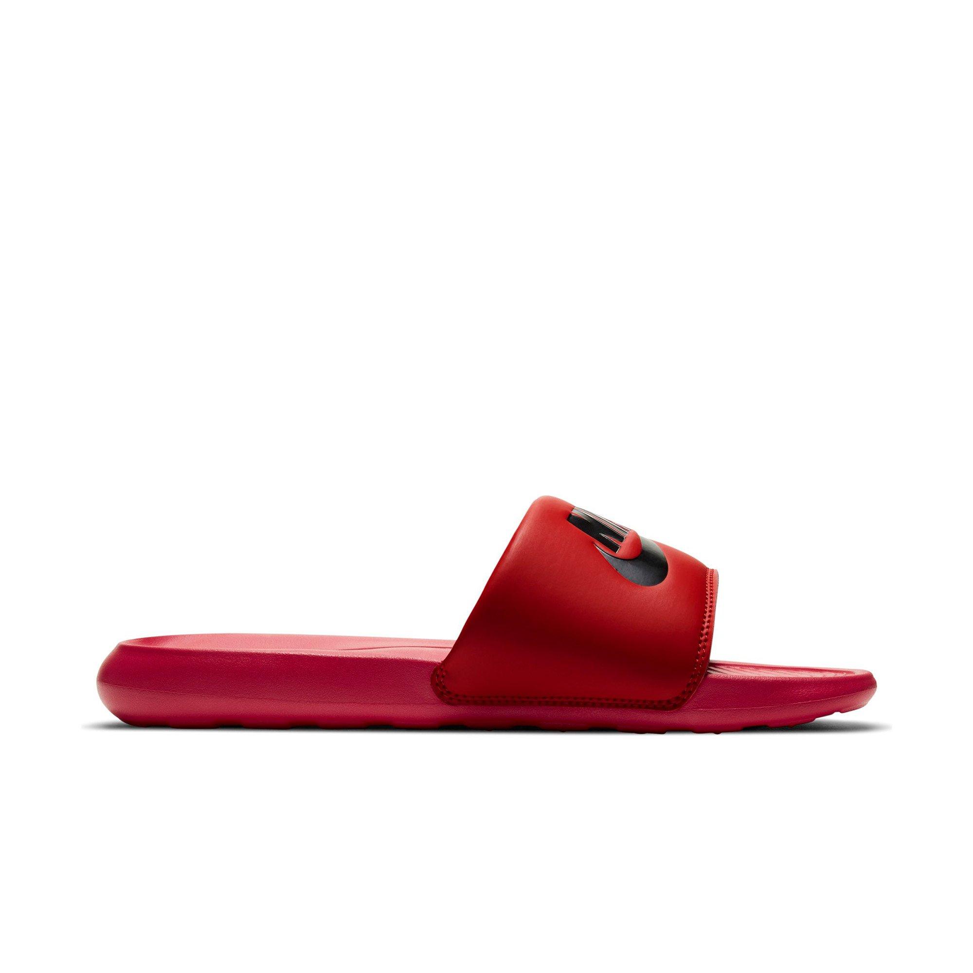 Nike Victori One ''University Red" Men's Slide - RED/BLACK