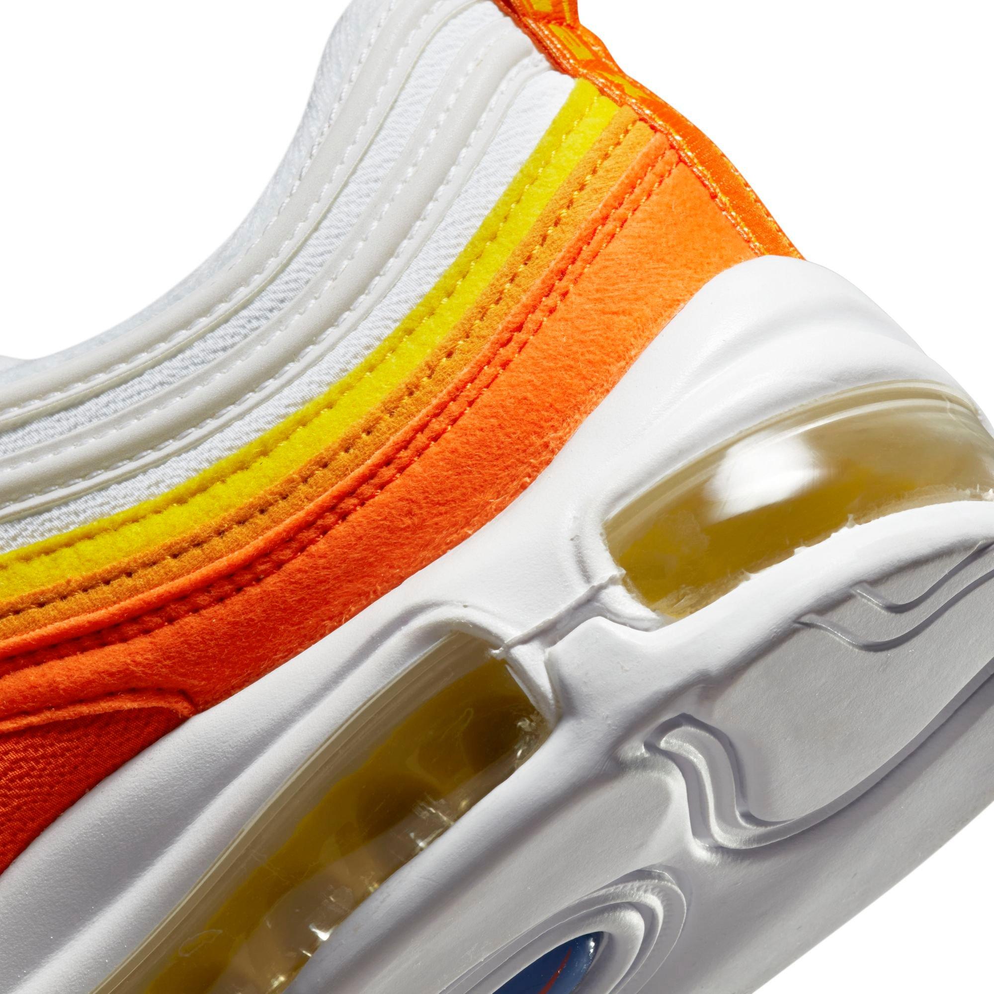 Nike air max on sale 97 orange and white