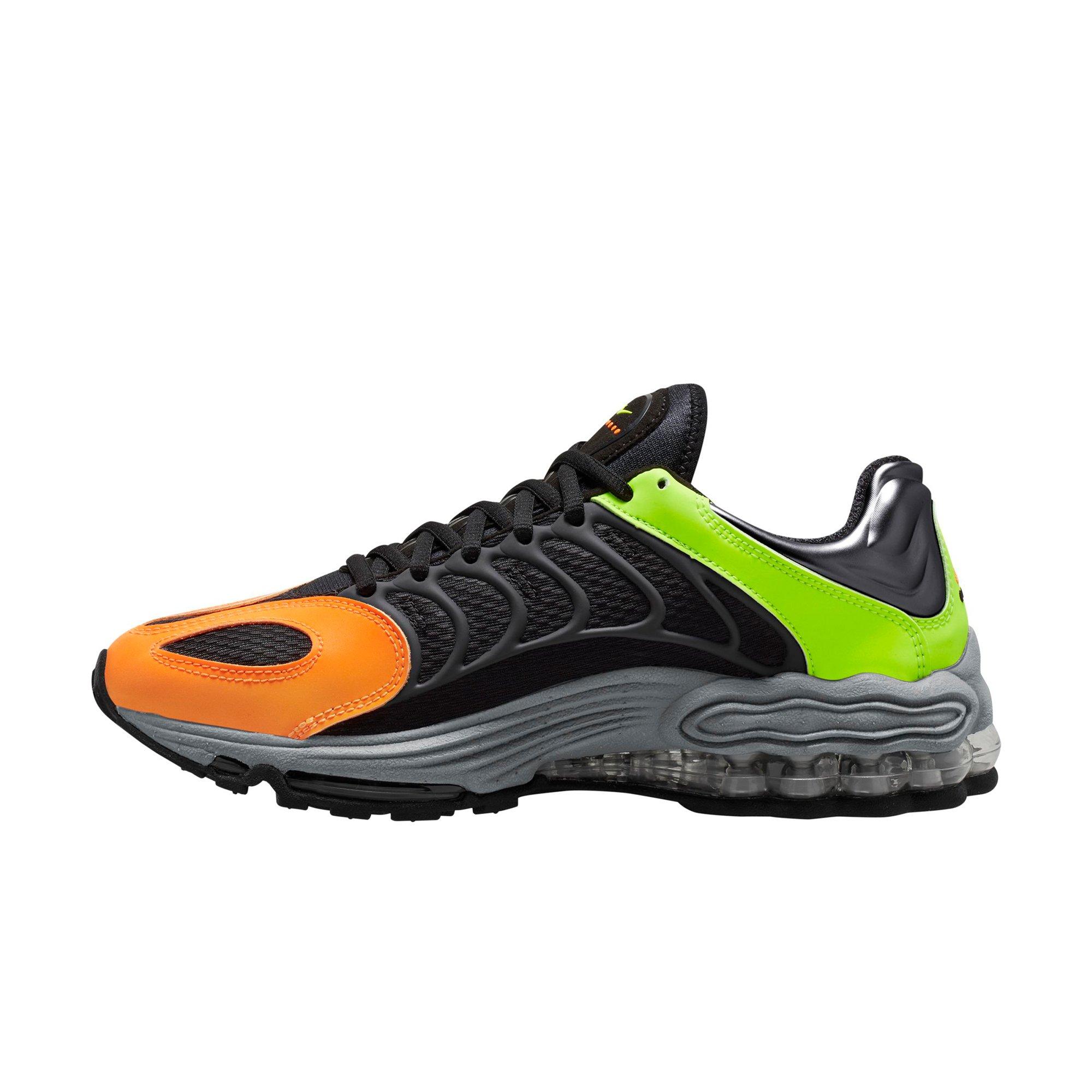 Nike Air Tuned Max "Volt/Total Orange/Black/Dk Smoke Grey" Men's Shoe - ORANGE/BLACK Thumbnail View 2