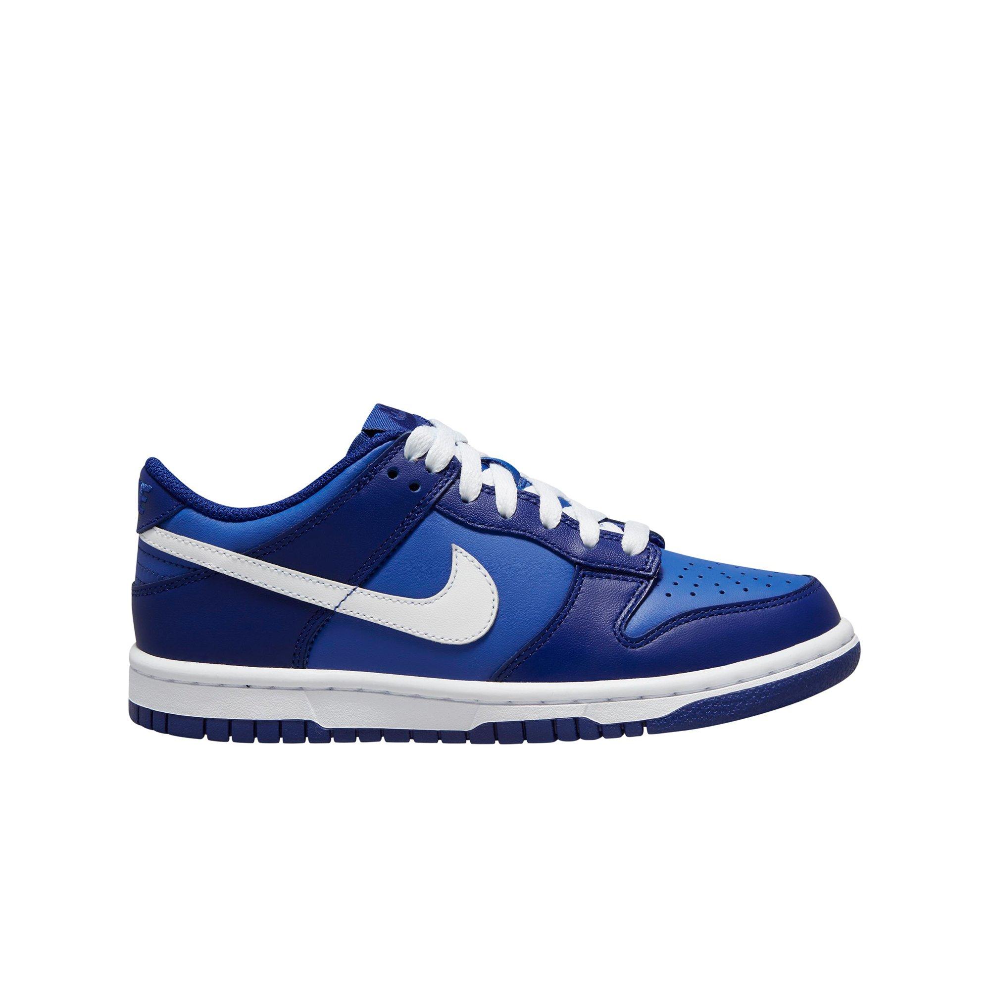 Nike Dunk Low Baltic Blue/Electric Algae/Deep Royal Grade School Kids'  Shoe