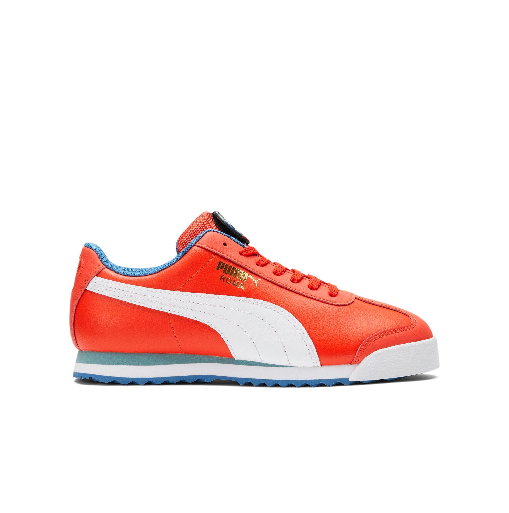 orange sneakers puma