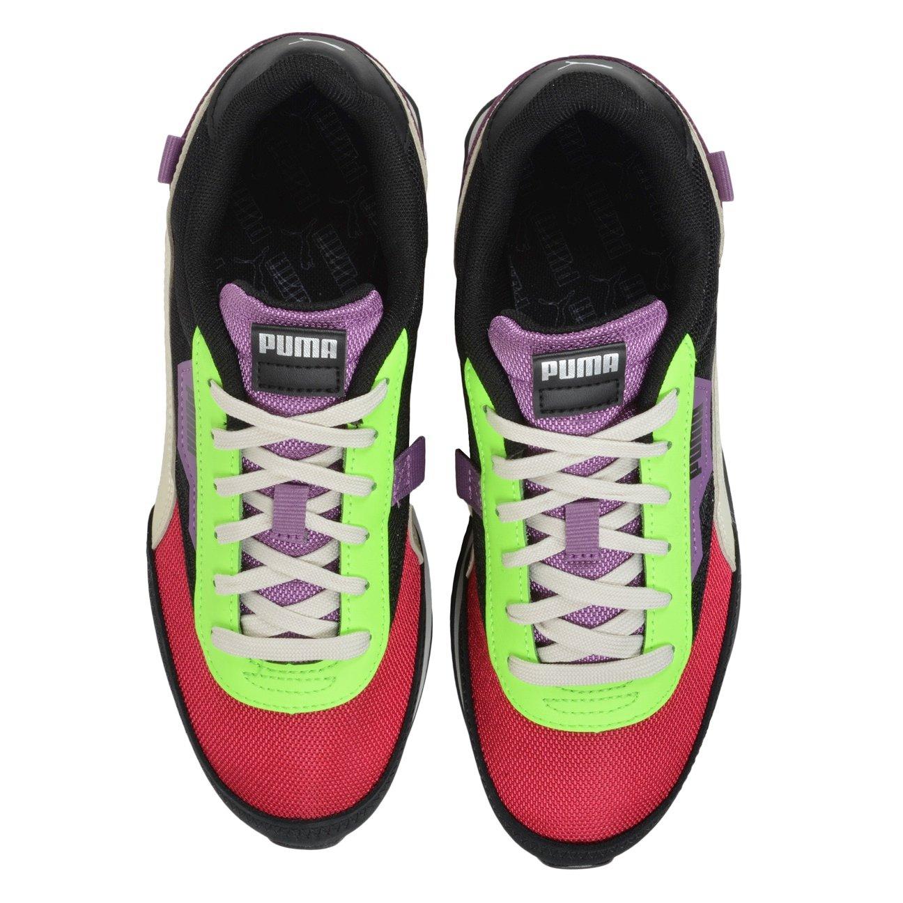 PUMA Future Rider "Midnight Glow" Women's Shoe - BLACK Thumbnail View 3