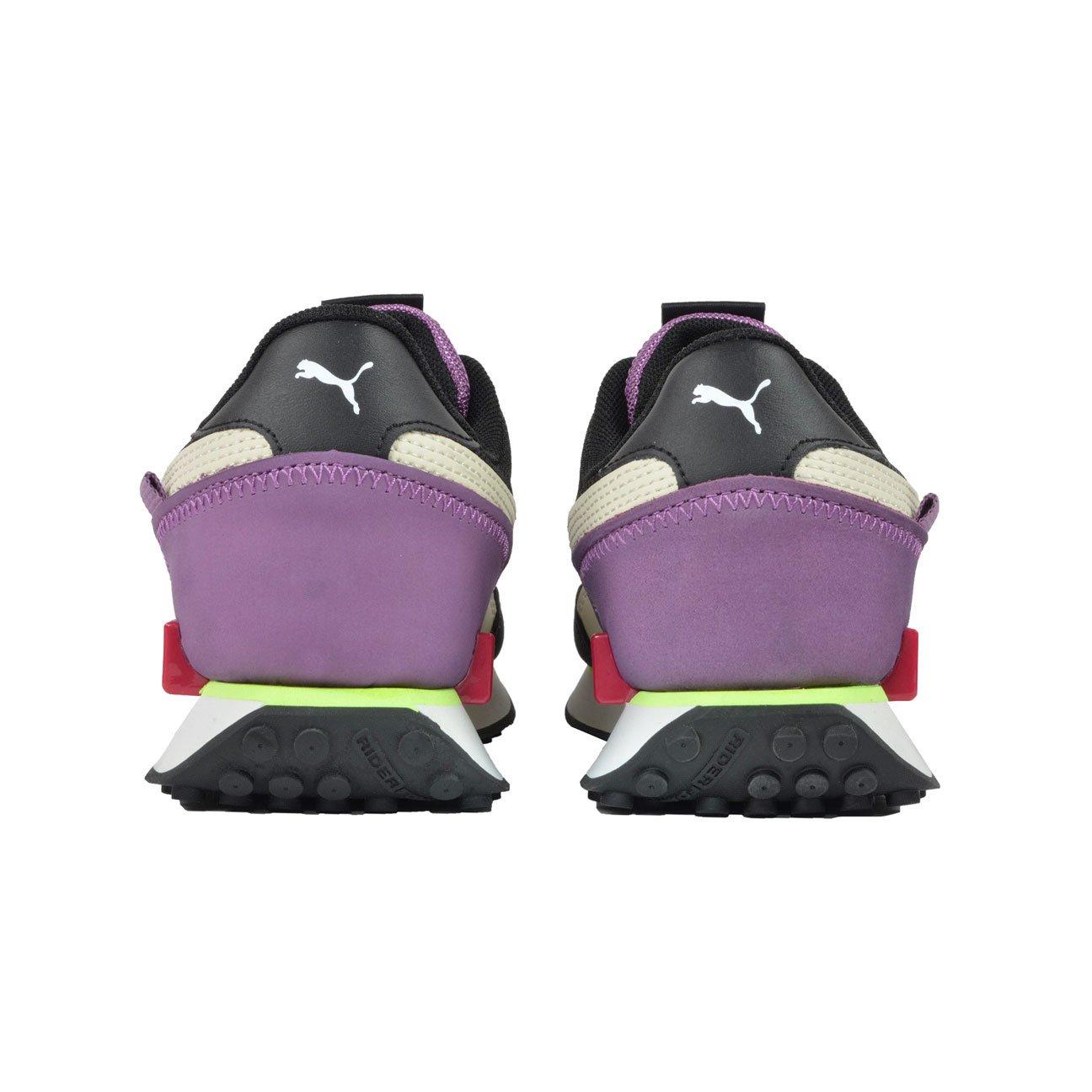 PUMA Future Rider "Midnight Glow" Women's Shoe - BLACK Thumbnail View 4