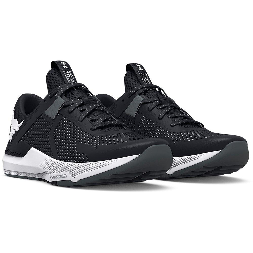 Men's shoes Under Armour Project Rock BSR 2 Black/ White/ White