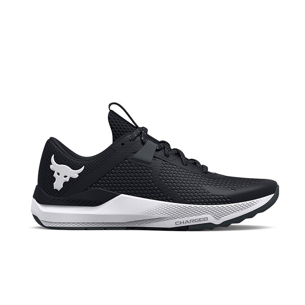 Under Armour Project Rock BSR 3 White/Halo Grey Men's Training Shoe -  Hibbett