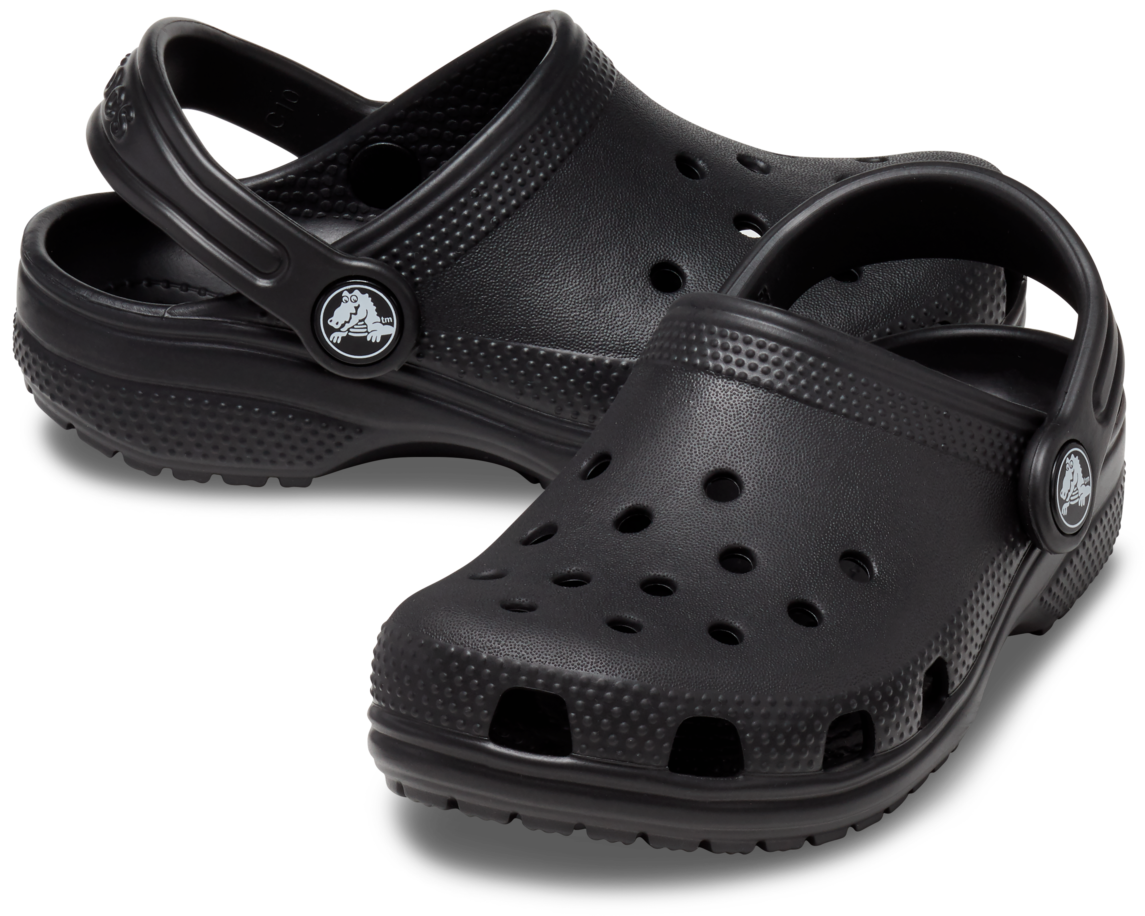 Crocs Classic Grade School Boys' "Black" Clog