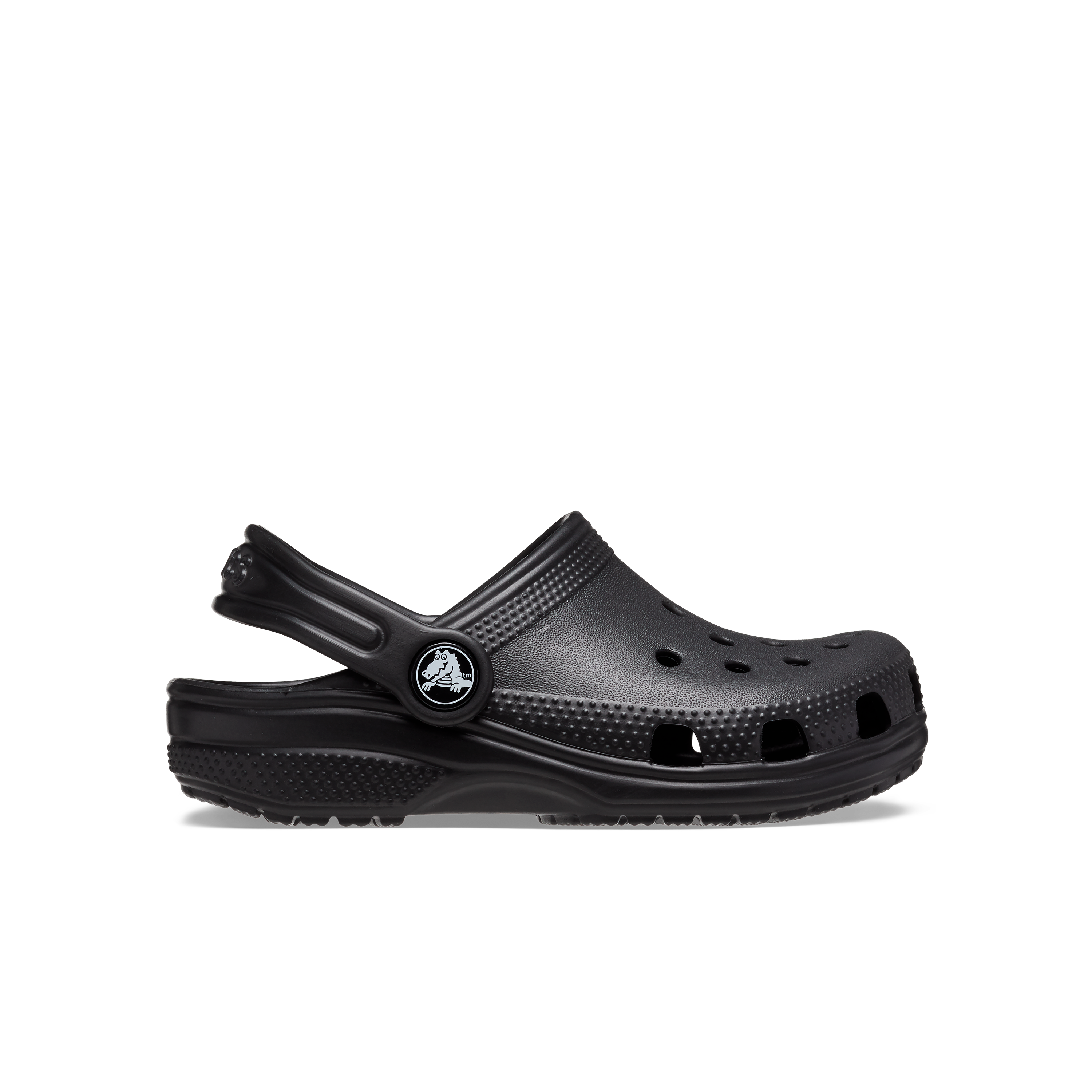 Crocs Classic Black Grade School Boys Clog