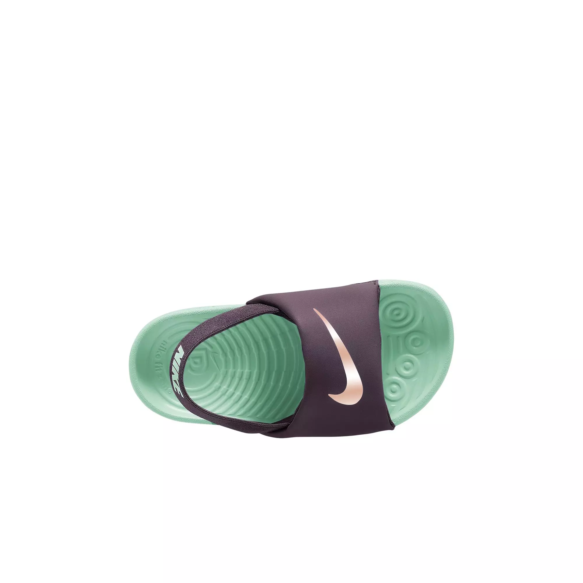 Nike Kawa "Joy Together" Toddler Girls' Slide - WHITE/MINT
