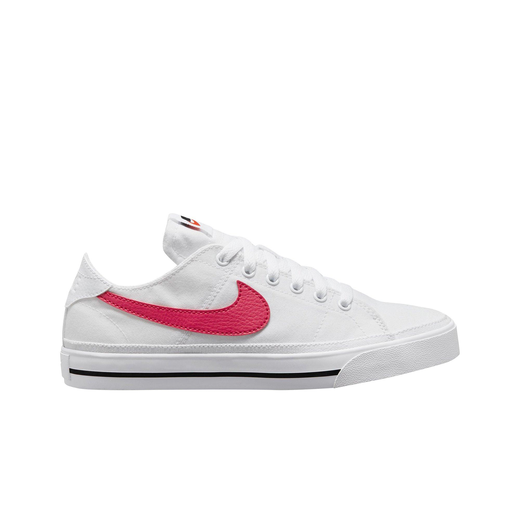  Nike Court Legacy NN Womens Shoes Size 7, Color: White/Rose  Whisper/Team Orange