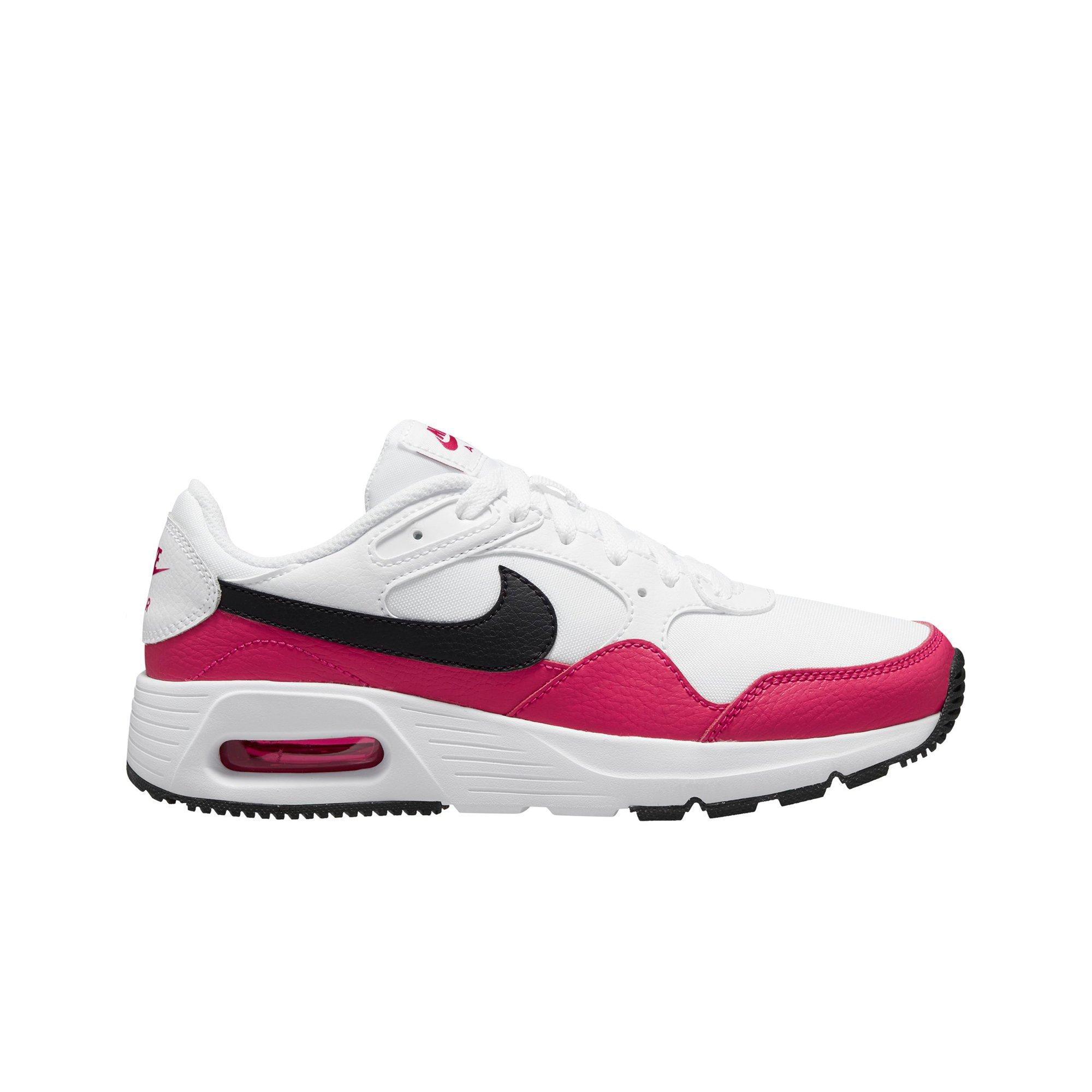 white black and pink nike air max