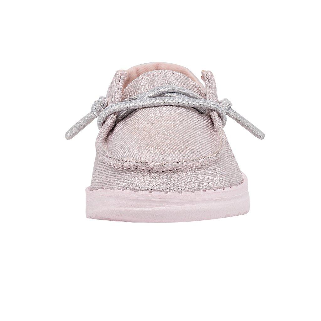 Hey Dude Wendy Sparkling Pink Toddler Girls' Shoe - Hibbett