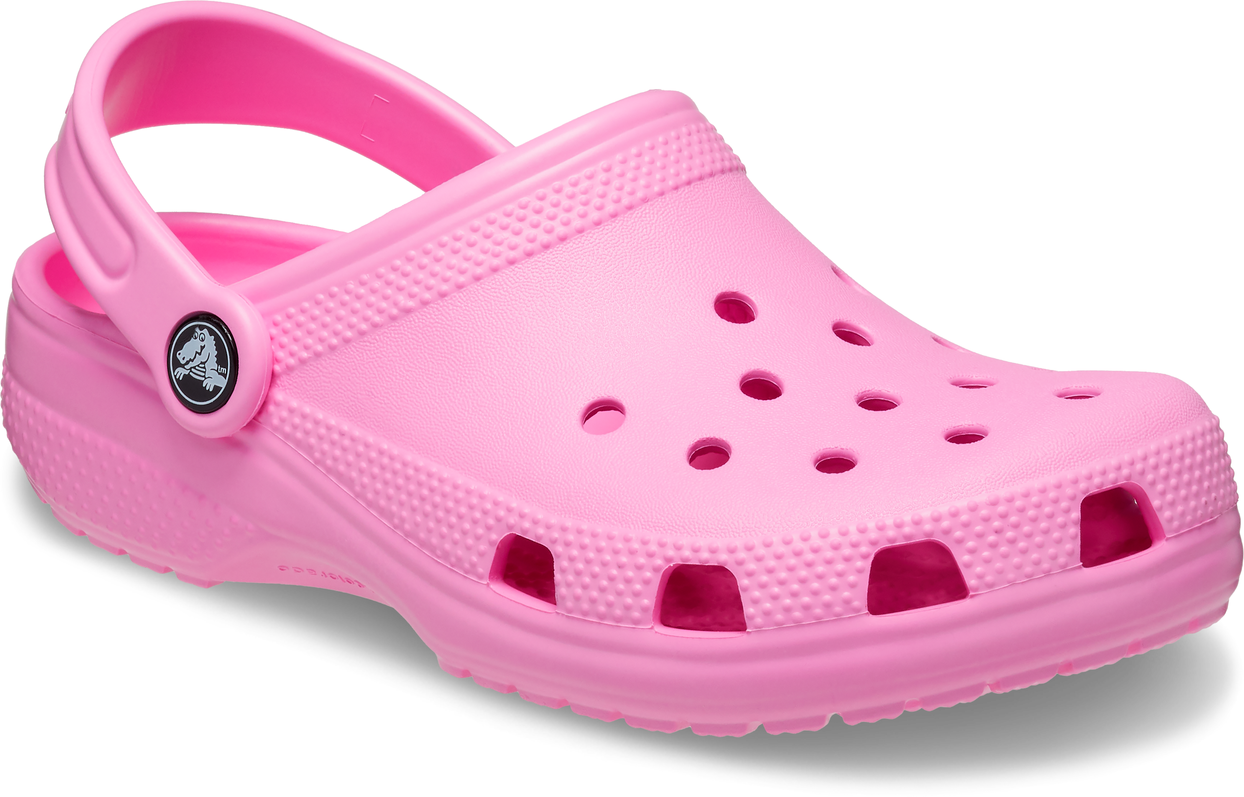 Crocs Classic "Taffy Pink" Grade School Girls' Clog - PINK Thumbnail View 5